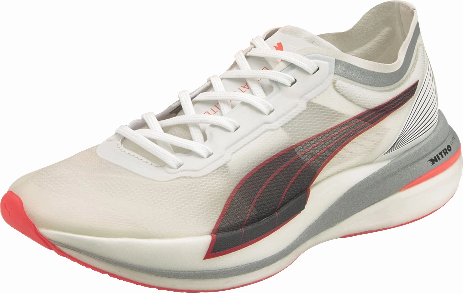 Shoes Puma Puma Deviate Nitro Elite Racer Womens Running Shoes - White