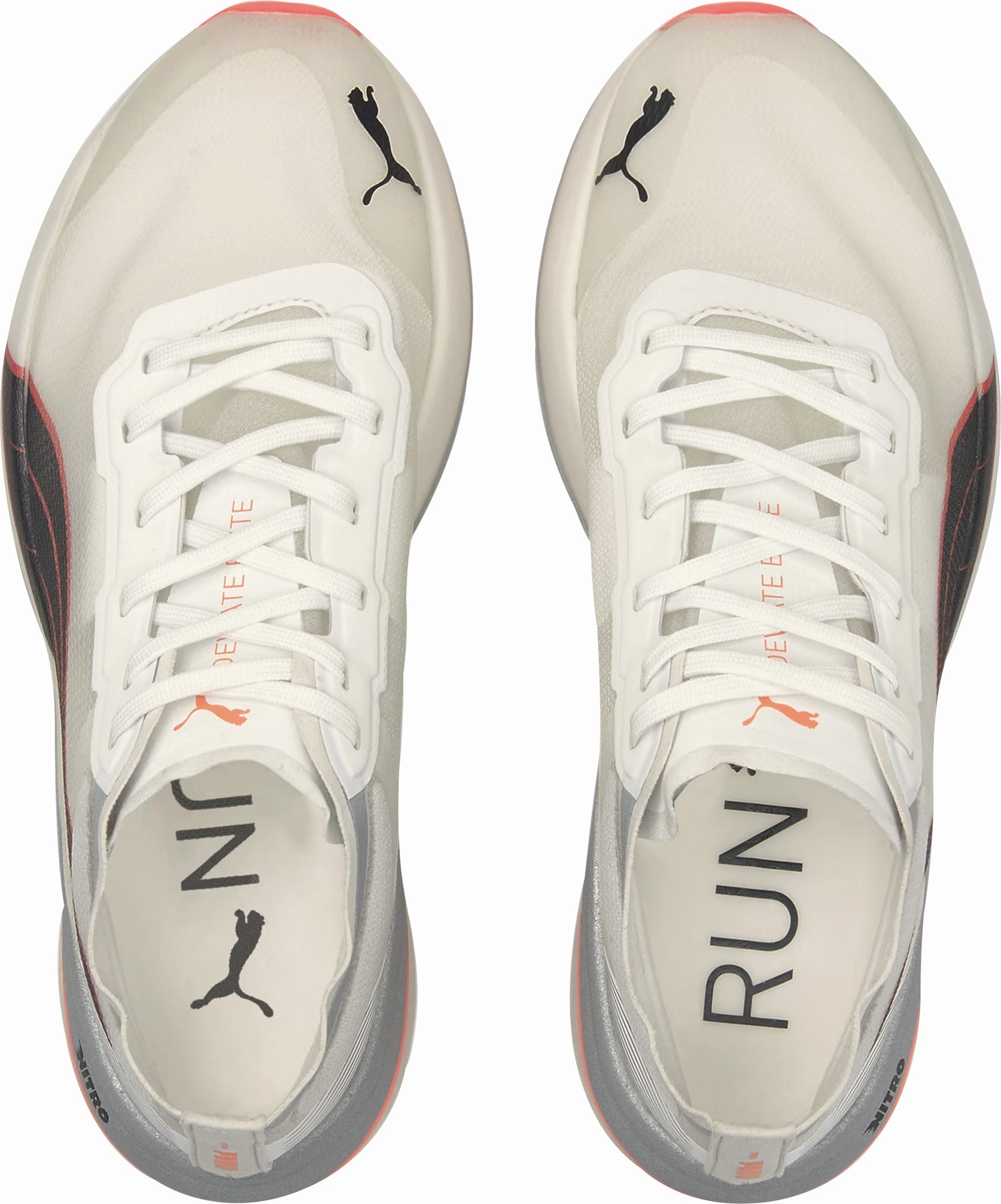 Shoes Puma Puma Deviate Nitro Elite Racer Womens Running Shoes - White