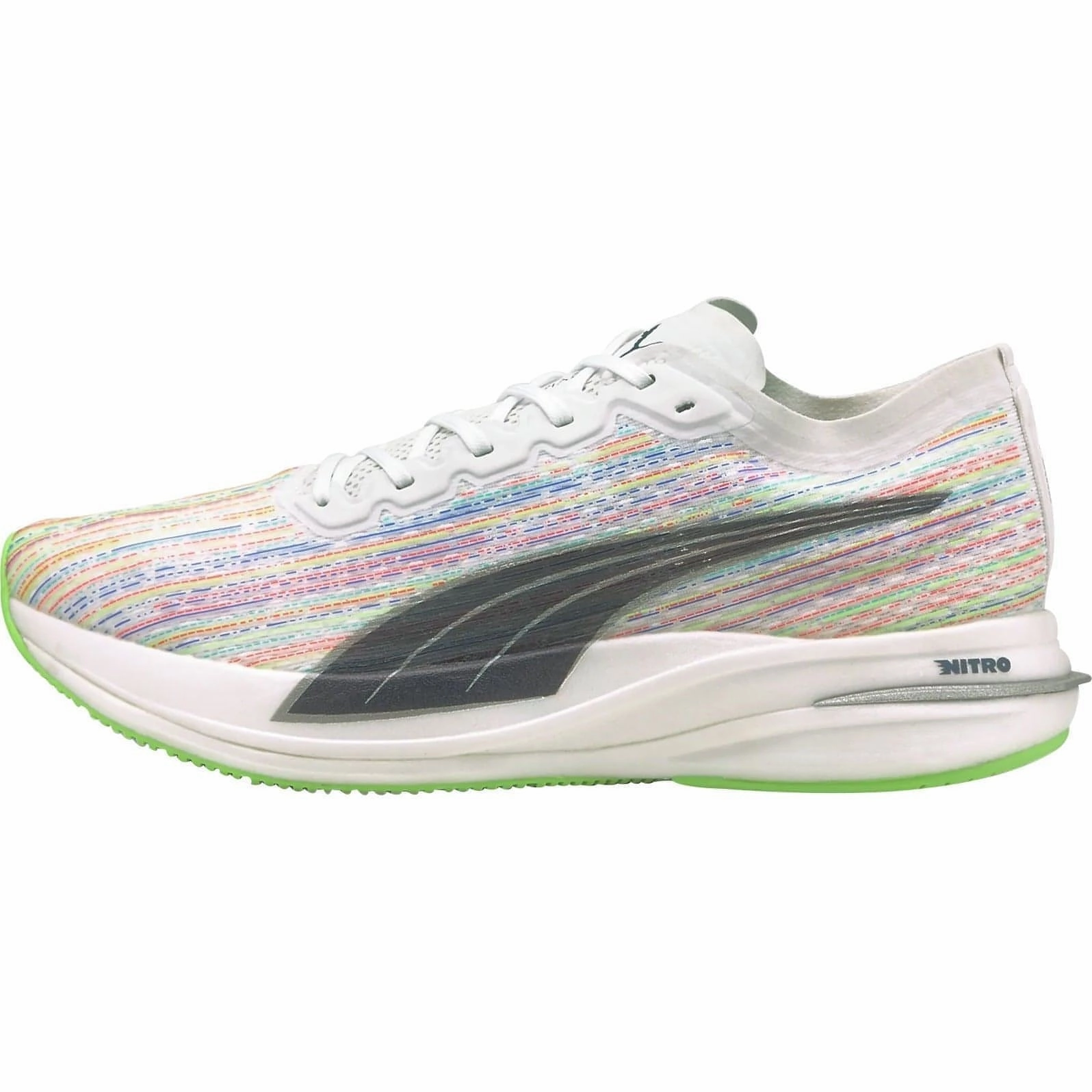 Shoes Puma Puma Deviate Nitro Spectra Mens Running Shoes - White