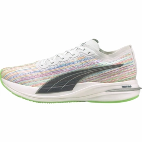 Shoes Puma Puma Deviate Nitro Spectra Mens Running Shoes - White