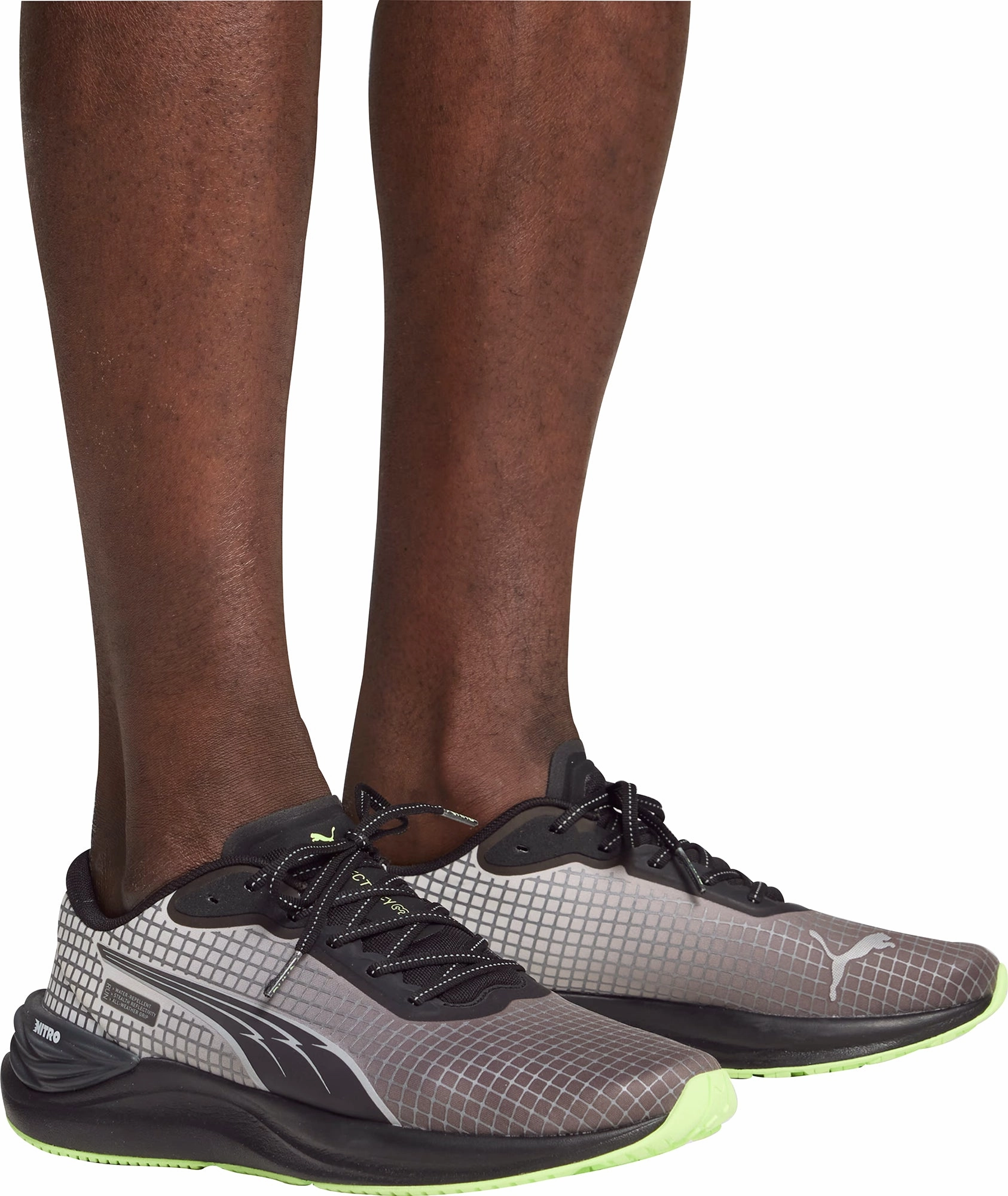 Shoes Puma Puma Electrify Nitro 3 WTR FV Mens Running Shoes - Black