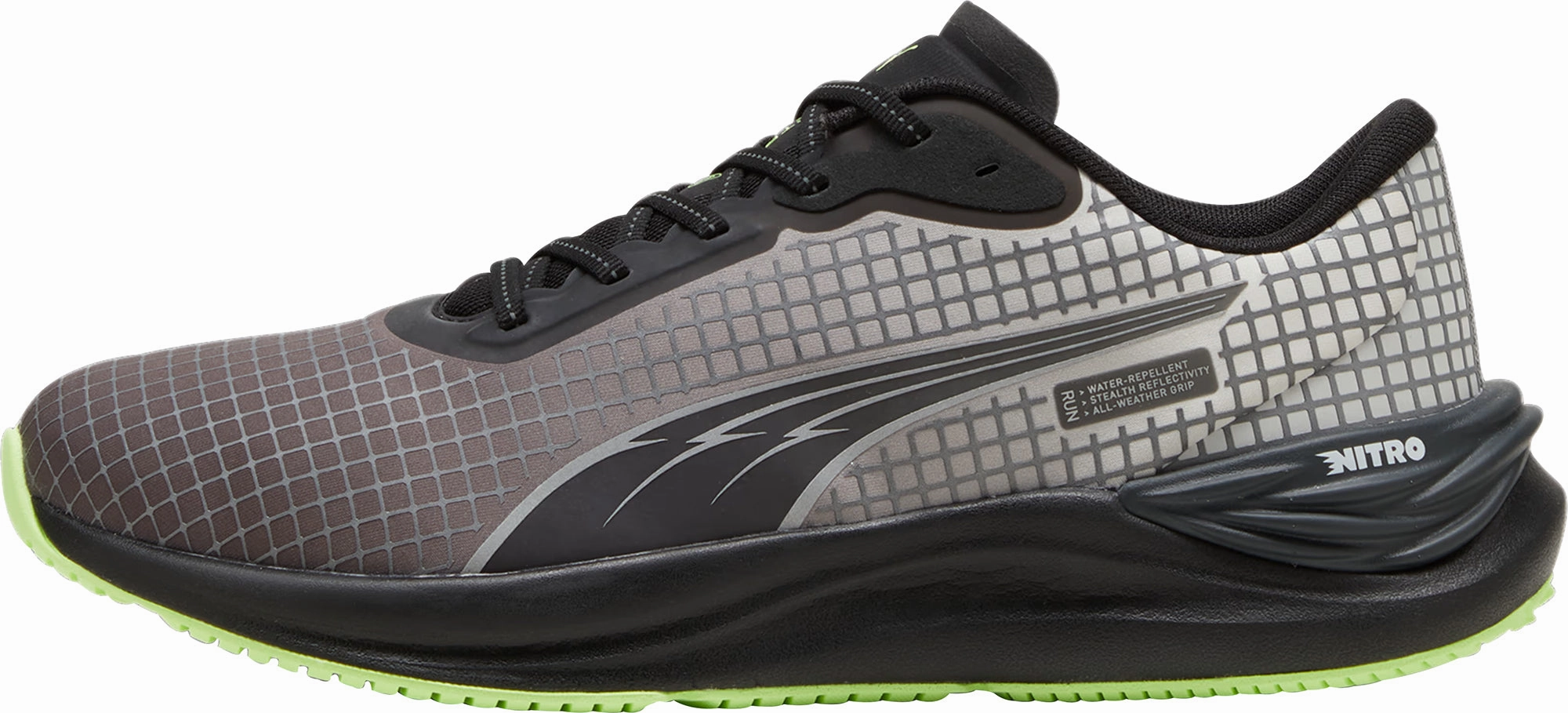 Shoes Puma Puma Electrify Nitro 3 WTR FV Mens Running Shoes - Black