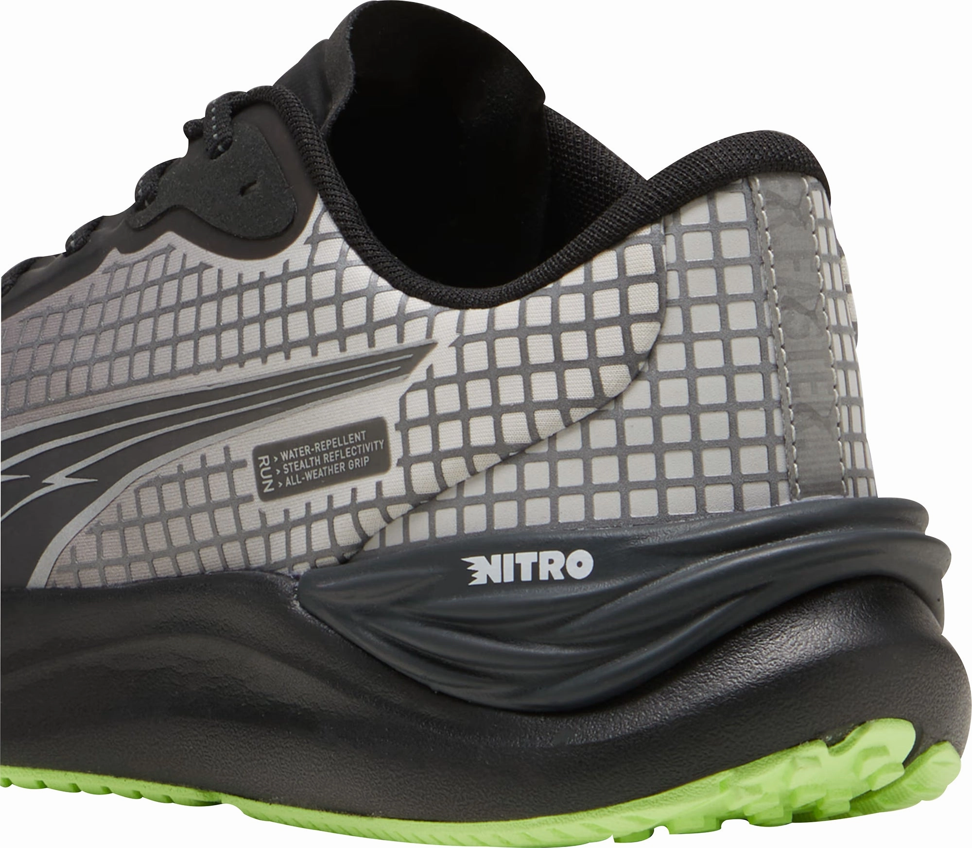 Shoes Puma Puma Electrify Nitro 3 WTR FV Mens Running Shoes - Black