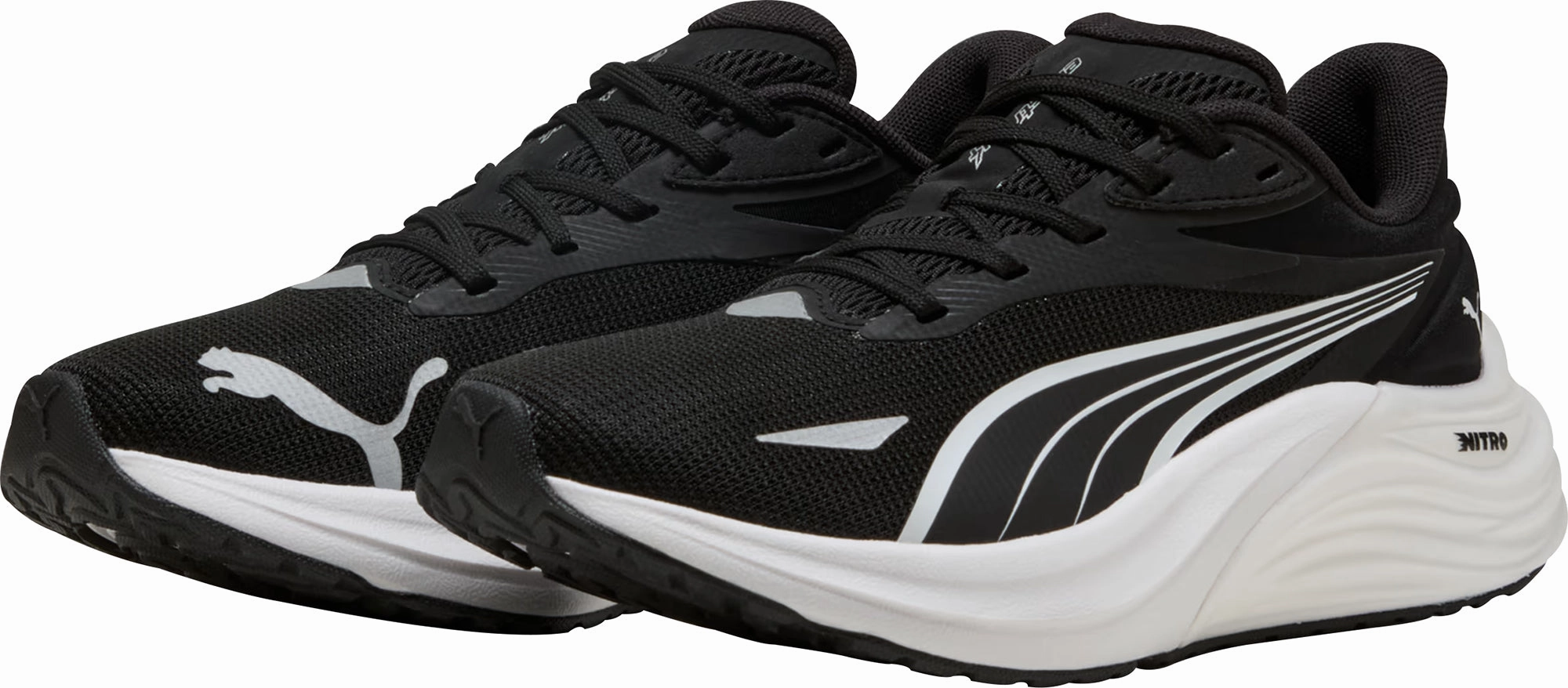 Shoes Puma Puma Electrify Nitro 4 Junior Running Shoes - Black