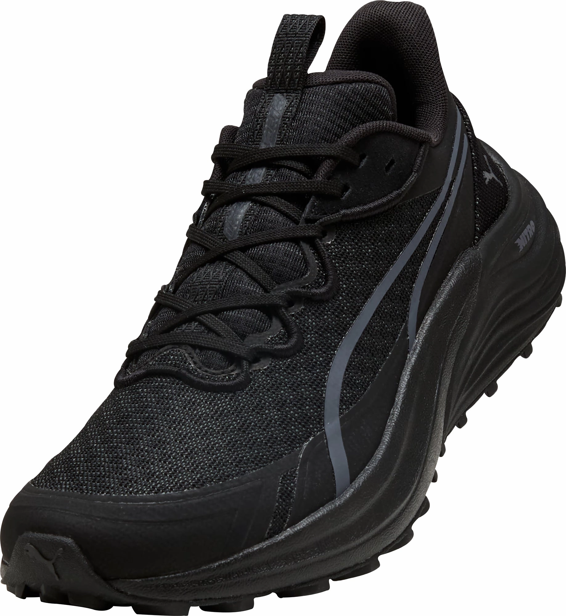 Shoes Puma Puma Electrify Nitro 4 Mens Trail Running Shoes - Black