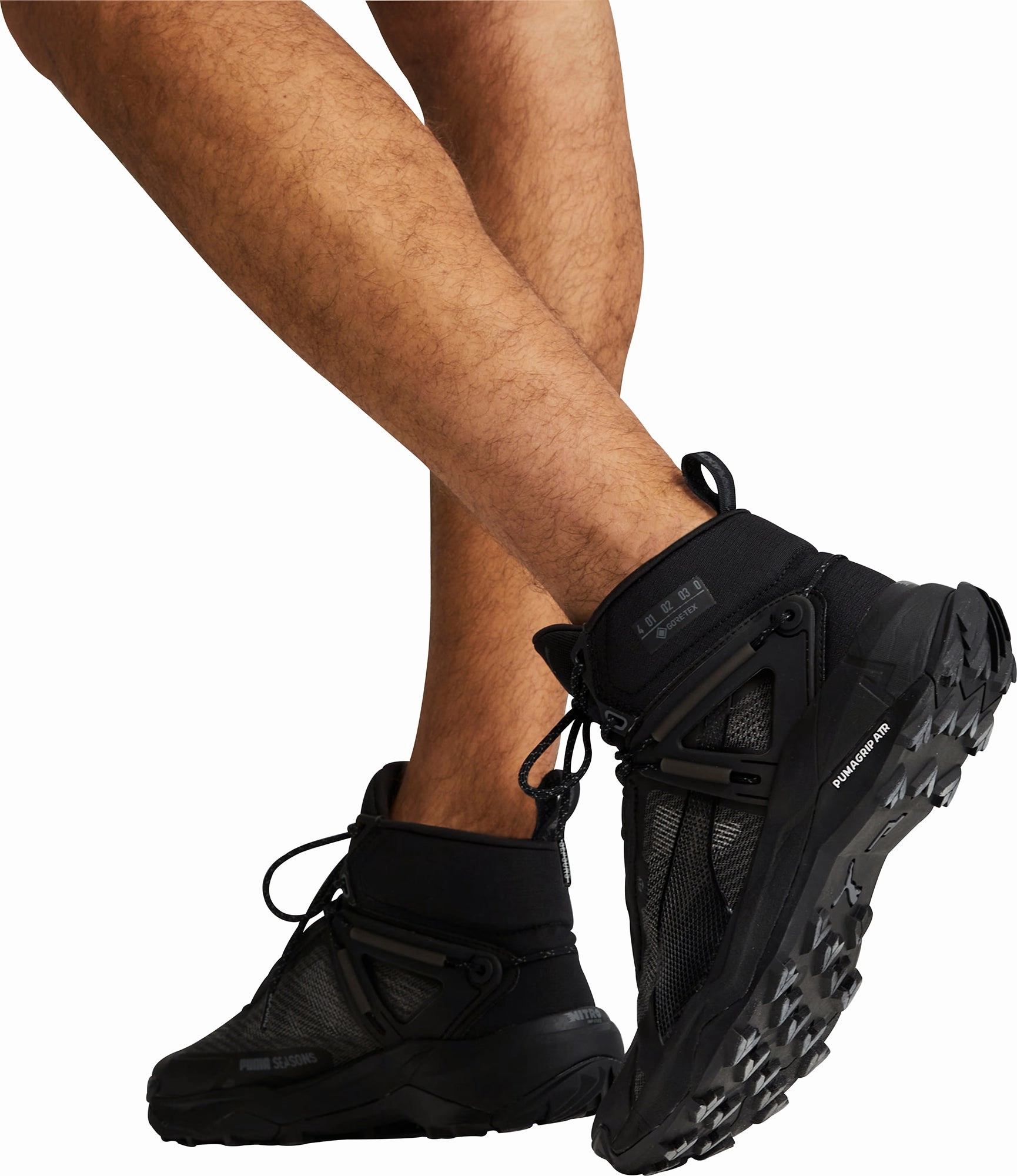 Shoes Puma Puma Explore Nitro Mid GORE-TEX Mens Walking Boots - Black