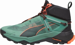 Shoes Puma Puma Explore Nitro Mid Mens Walking Boots - Green