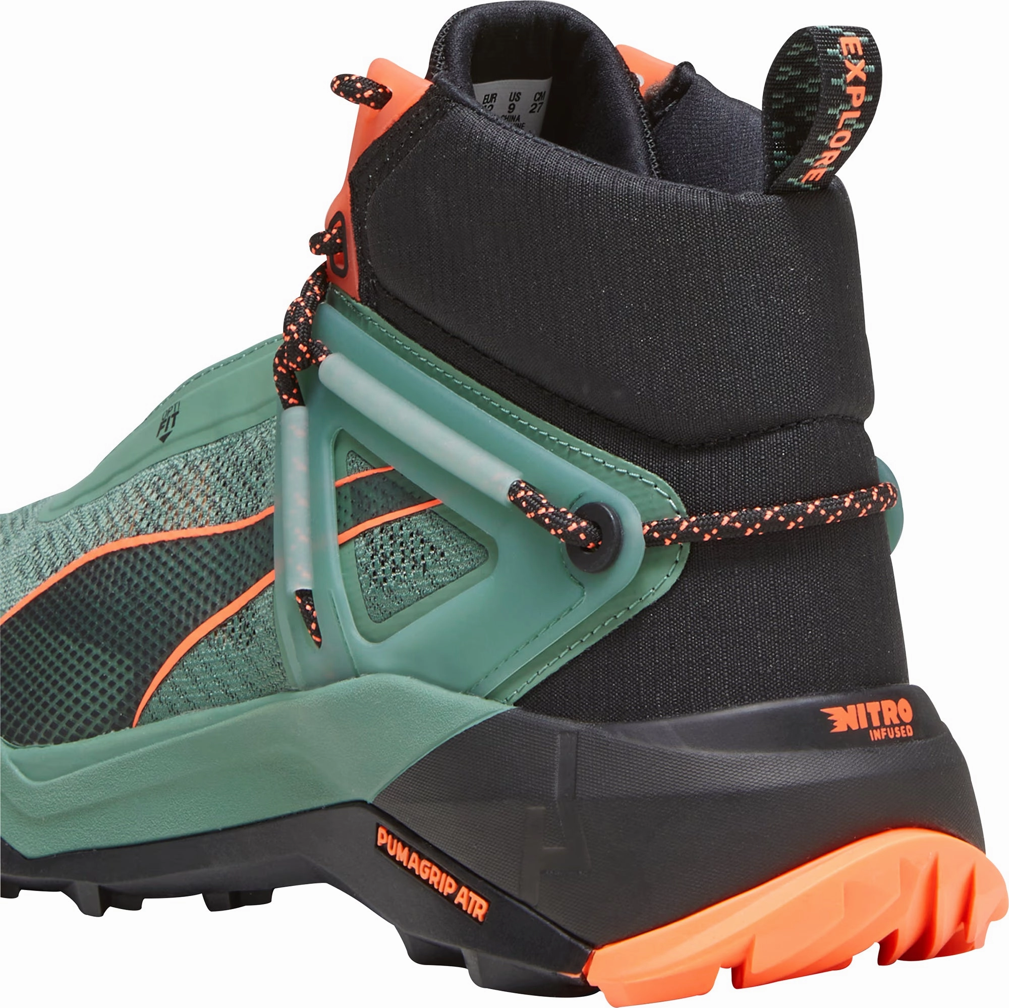 Shoes Puma Puma Explore Nitro Mid Mens Walking Boots - Green