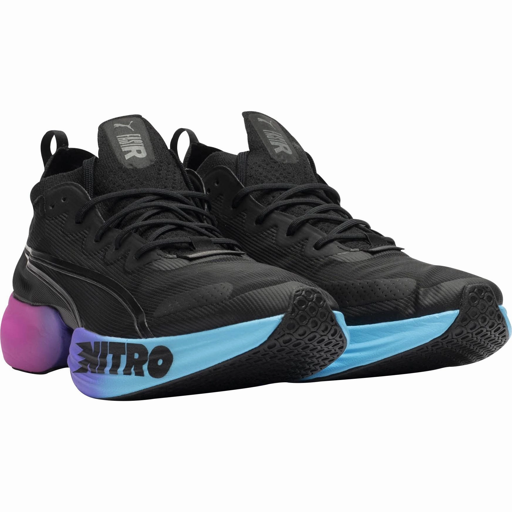Shoes Puma Puma Fast-R Nitro Elite Mens Running Shoes - Black