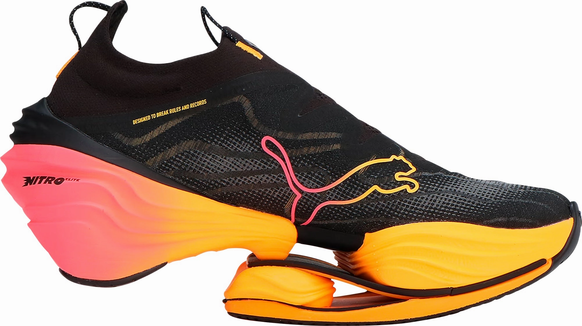 Shoes Puma Puma Fast-RB Nitro Elite Mens Running Shoes - Black