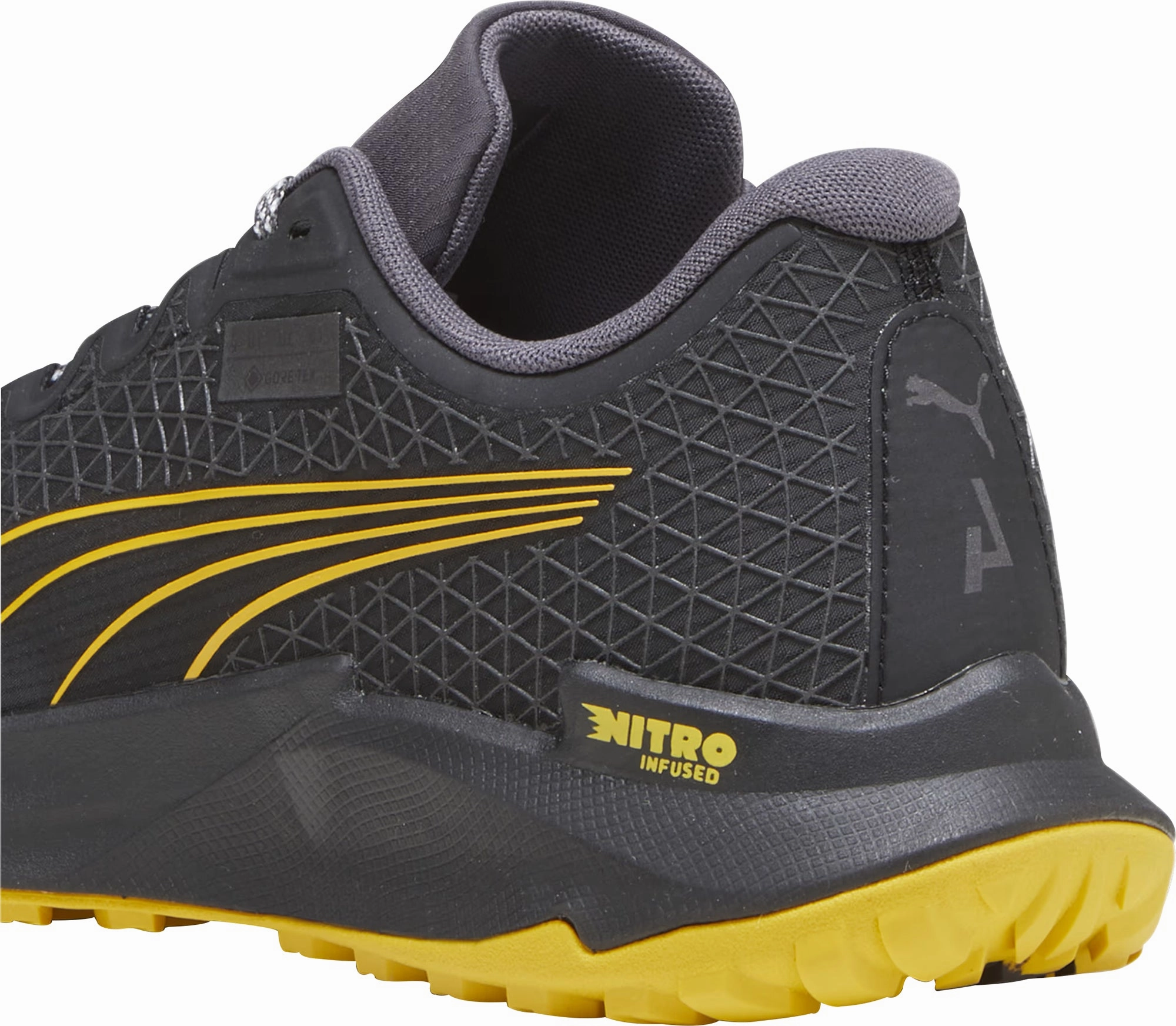 Shoes Puma Puma Fast-Trac Nitro GORE-TEX Mens Trail Running Shoes - Black
