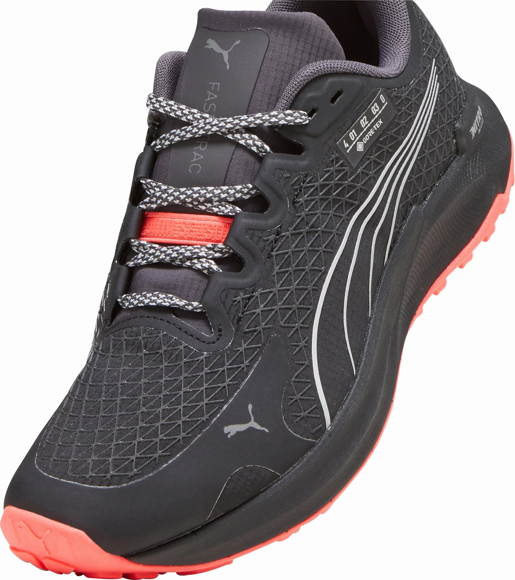 Shoes Puma Puma Fast-Trac Nitro GORE-TEX Womens Trail Running Shoes - Black
