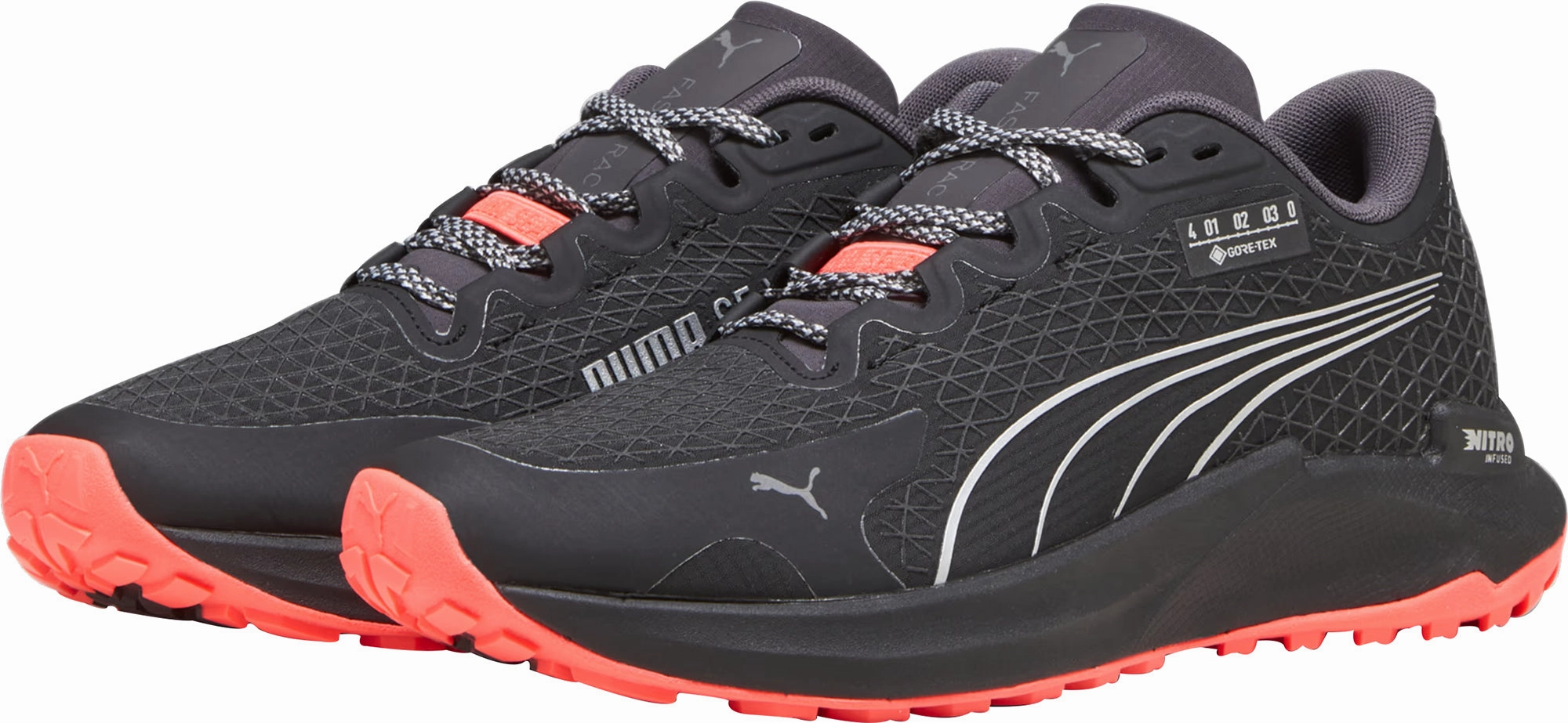 Shoes Puma Puma Fast-Trac Nitro GORE-TEX Womens Trail Running Shoes - Black
