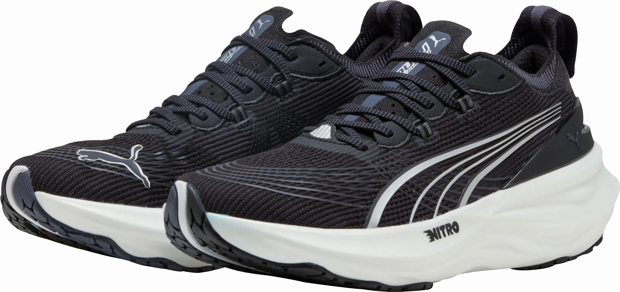 Shoes Puma Puma ForeverRun Nitro 2 Mens Running Shoes - Black
