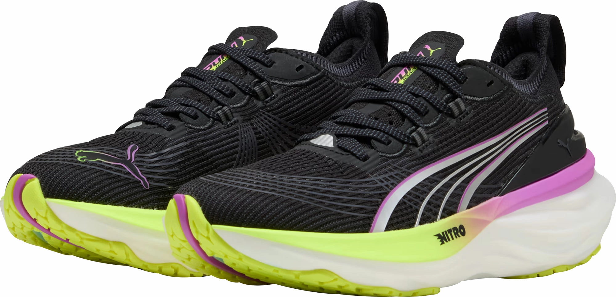 Shoes Puma Puma ForeverRun Nitro 2 Womens Running Shoes - Black