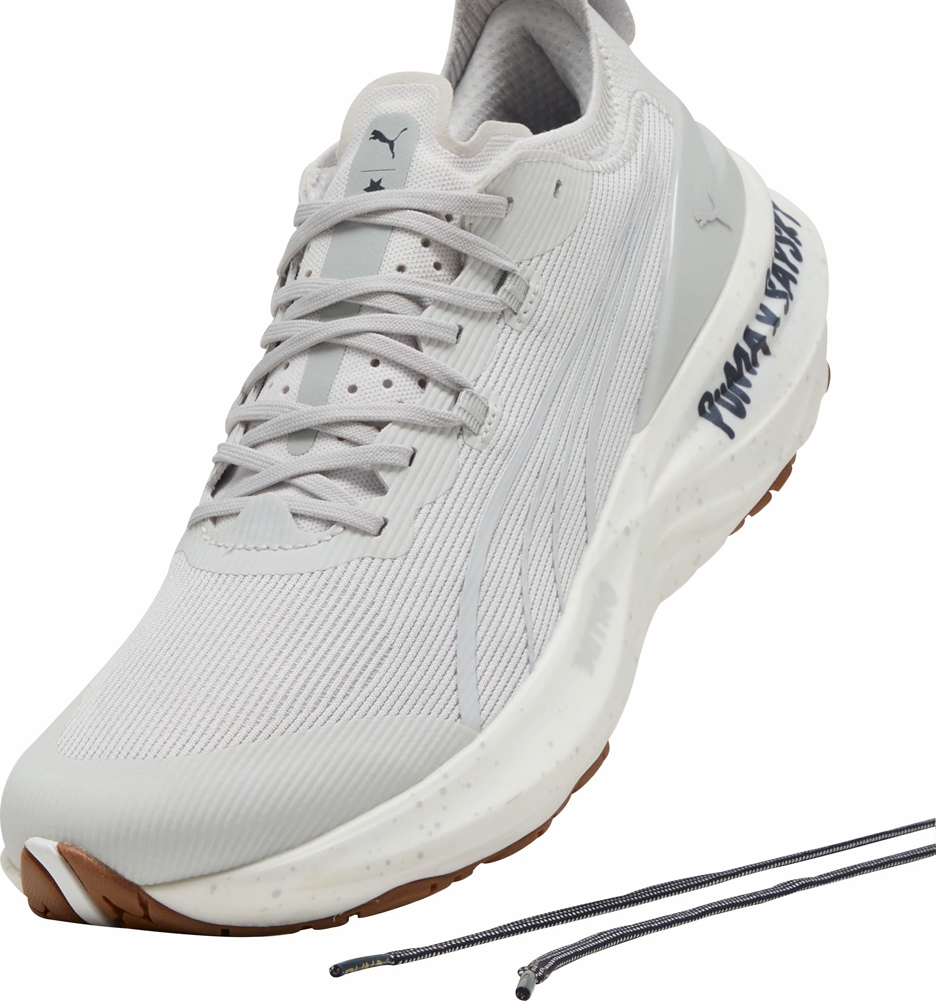 Shoes Puma Puma ForeverRun Nitro 2 X SAYSKY Mens Running Shoes - Grey