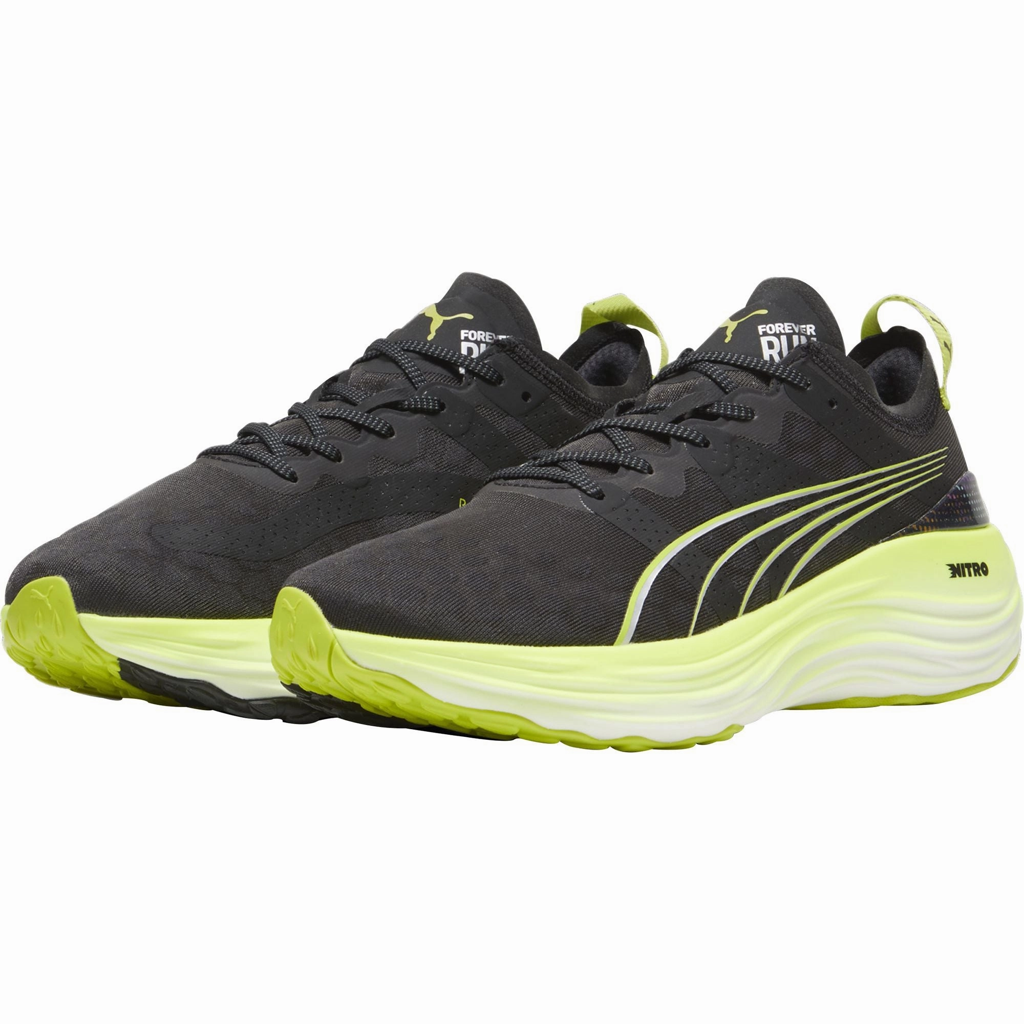 Shoes Puma Puma ForeverRun Nitro Mens Running Shoes - Black