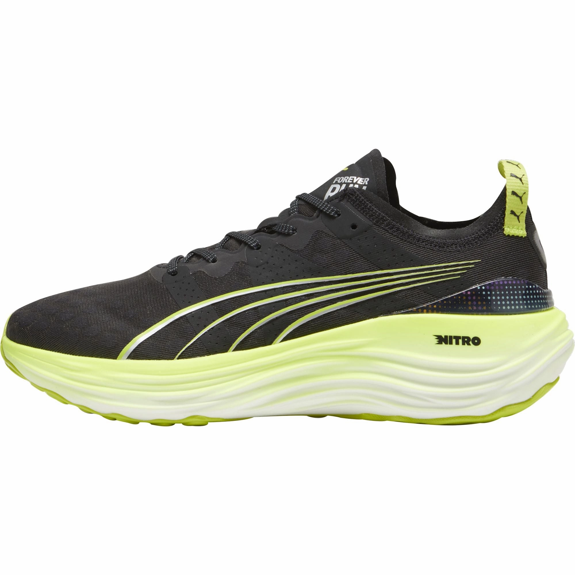 Shoes Puma Puma ForeverRun Nitro Mens Running Shoes - Black