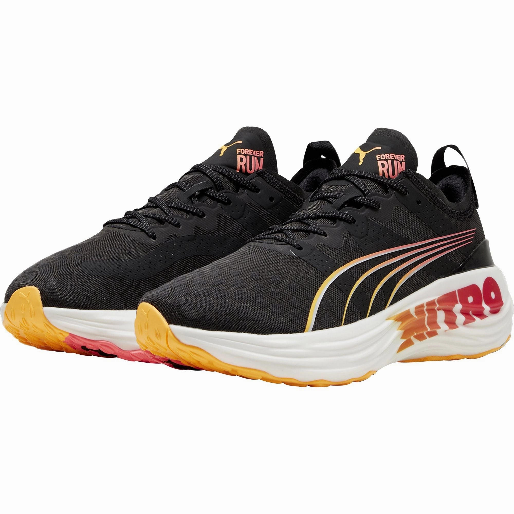 Shoes Puma Puma ForeverRun Nitro Mens Running Shoes - Black