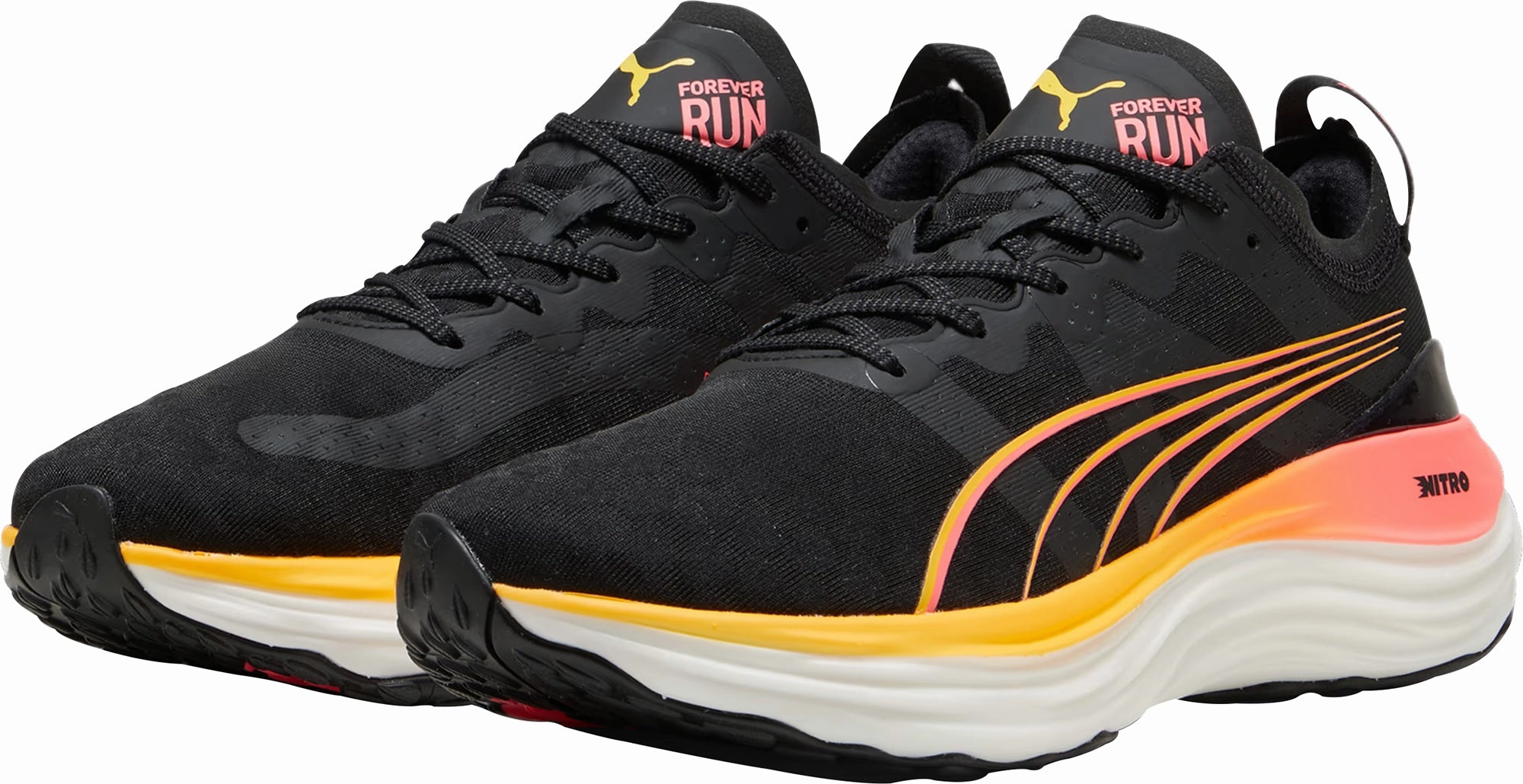 Shoes Puma Puma ForeverRun Nitro Mens Running Shoes - Black