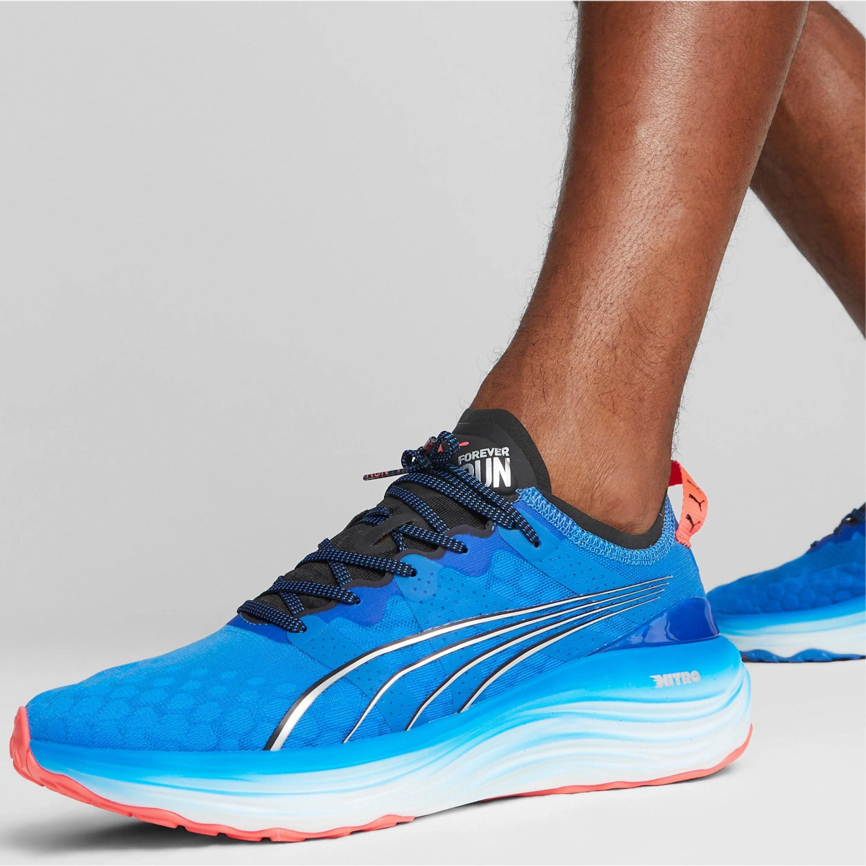 Shoes Puma Puma ForeverRun Nitro Mens Running Shoes - Blue