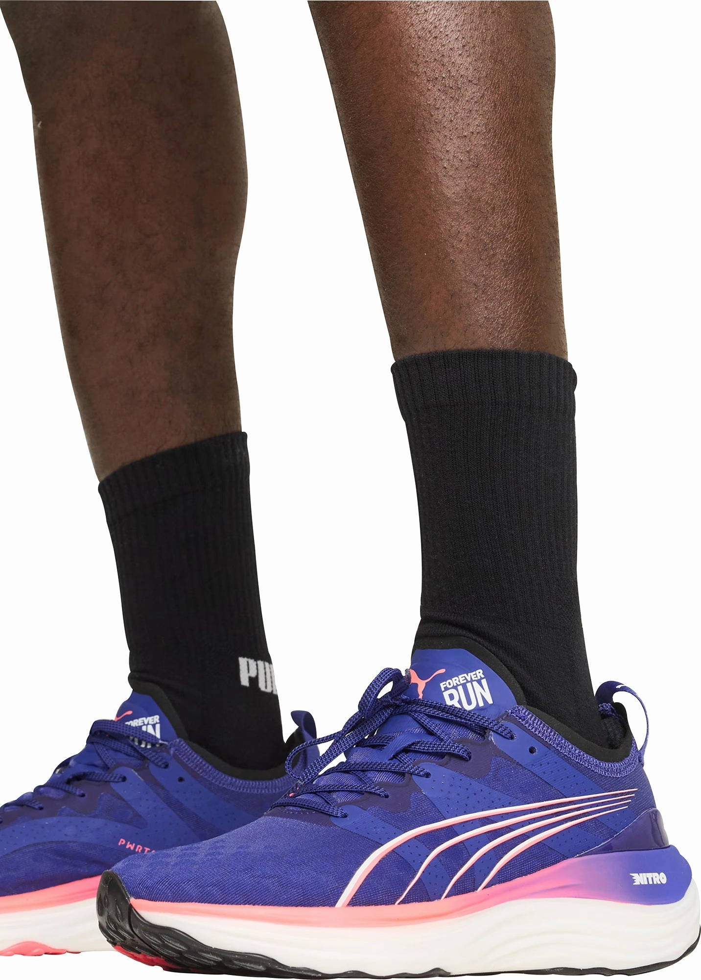 Shoes Puma Puma ForeverRun Nitro Mens Running Shoes - Navy