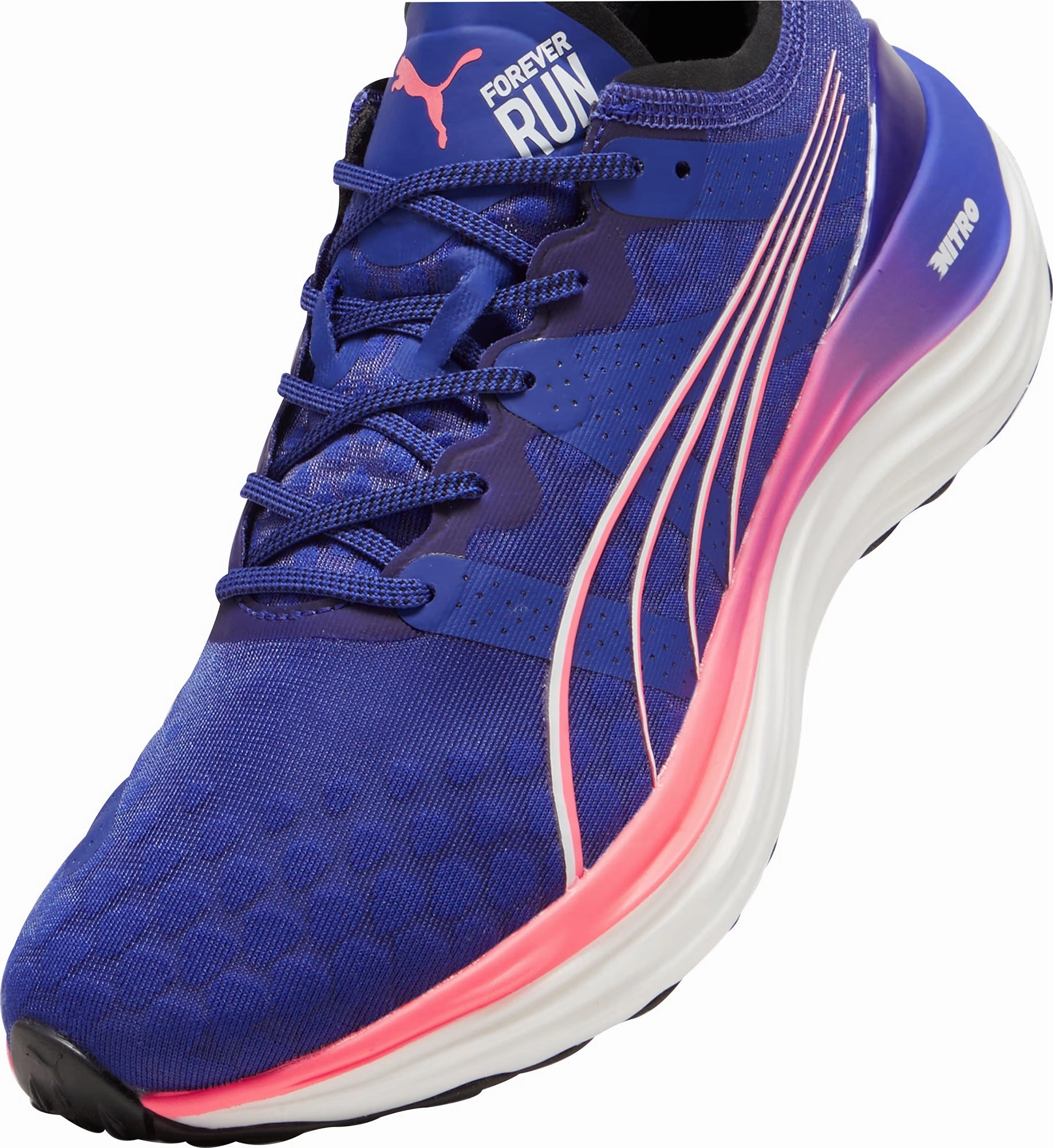 Shoes Puma Puma ForeverRun Nitro Mens Running Shoes - Navy