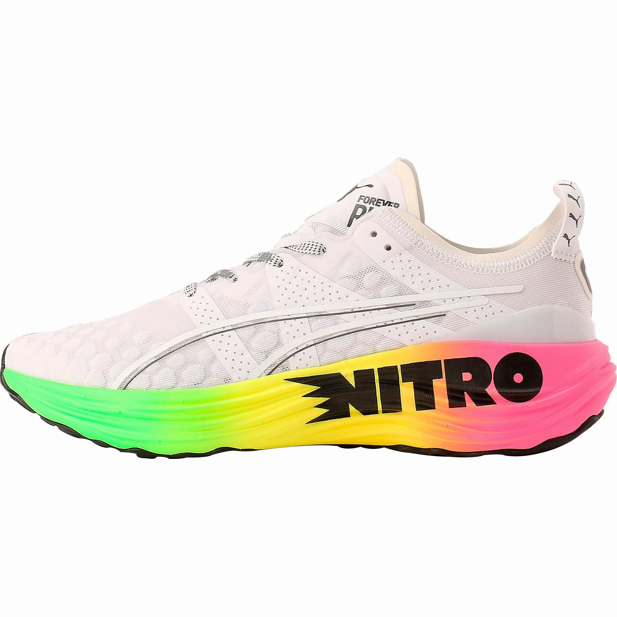 Shoes Puma Puma ForeverRun Nitro Mens Running Shoes - White