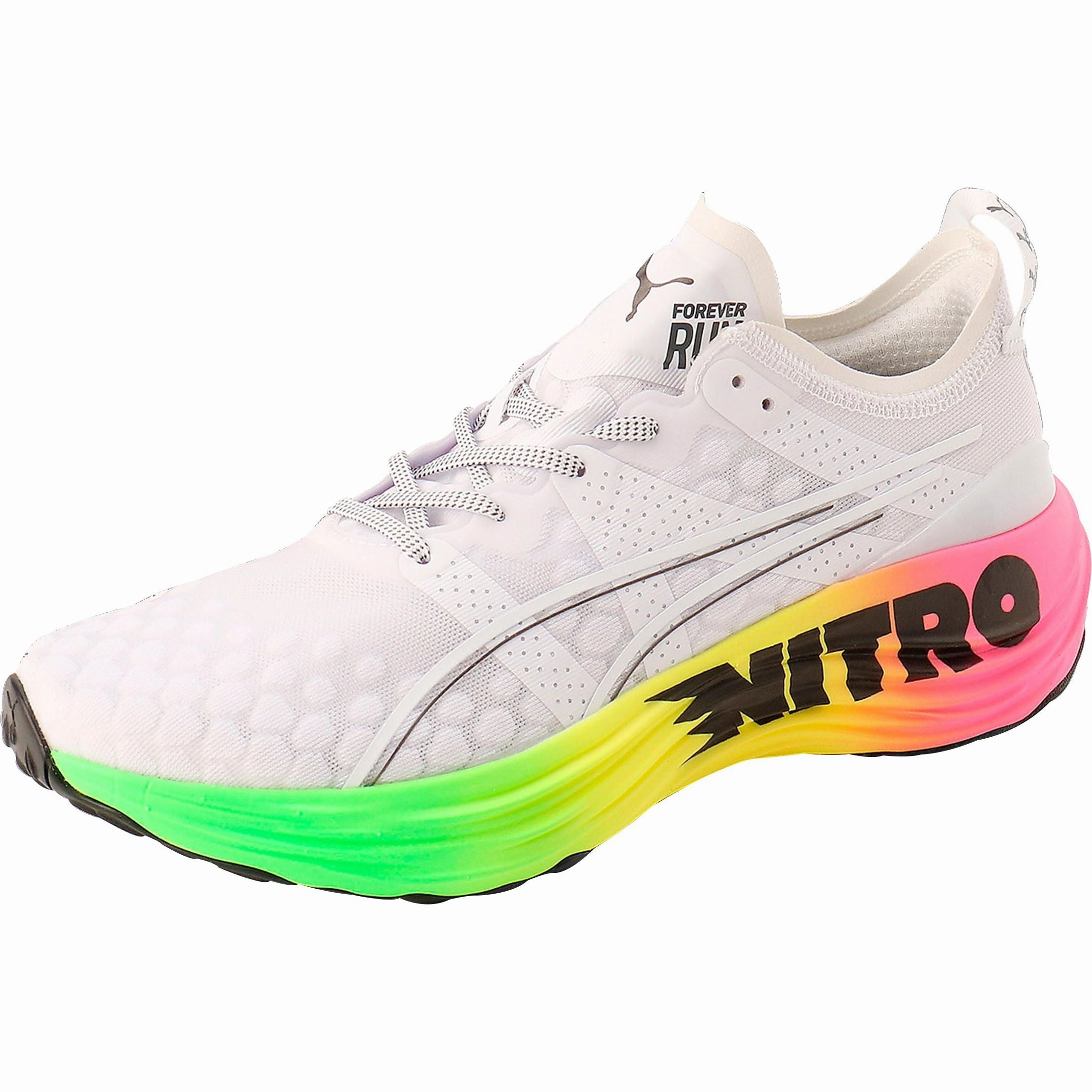Shoes Puma Puma ForeverRun Nitro Mens Running Shoes - White