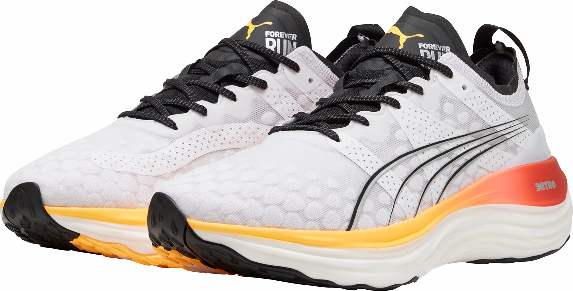 Shoes Puma Puma ForeverRun Nitro Mens Running Shoes - White