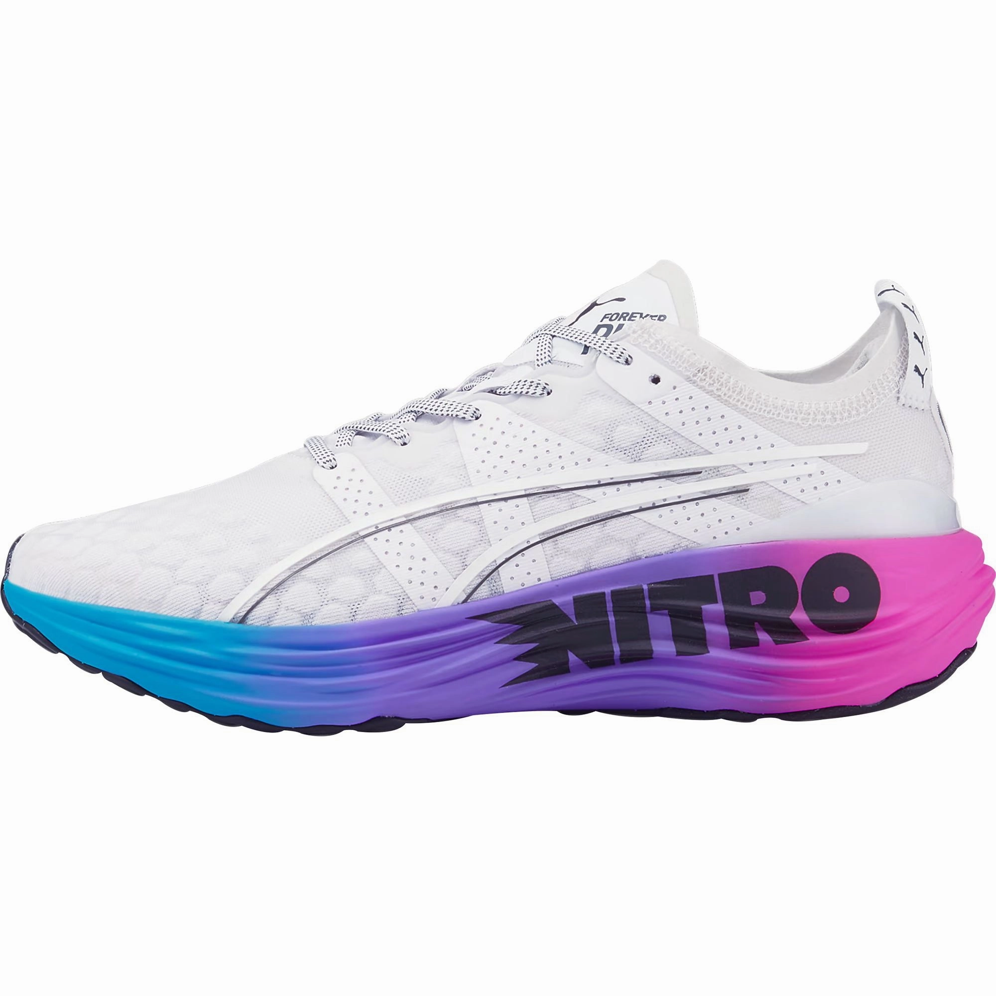 Shoes Puma Puma ForeverRun Nitro Mens Running Shoes - White