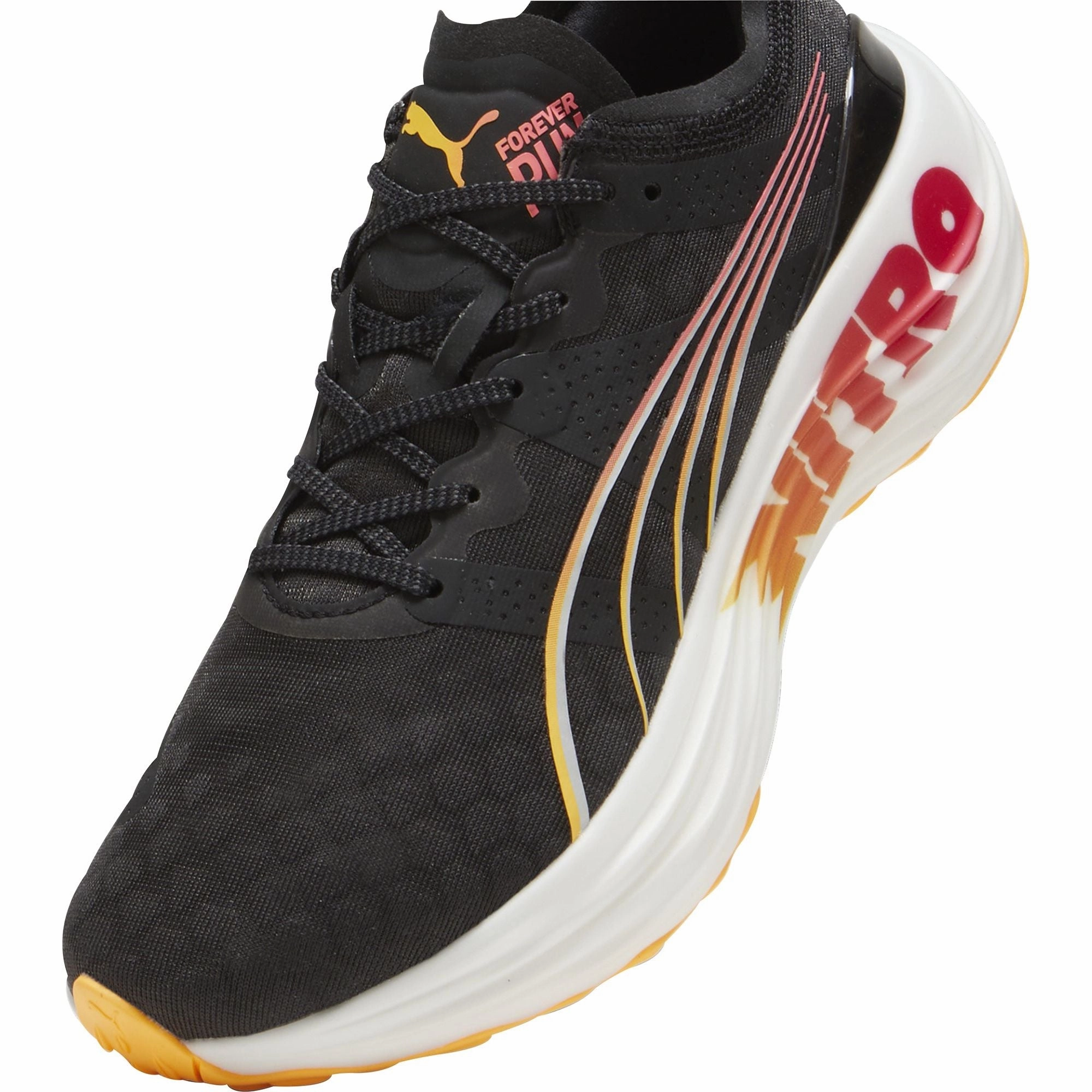 Shoes Puma Puma ForeverRun Nitro Womens Running Shoes - Black