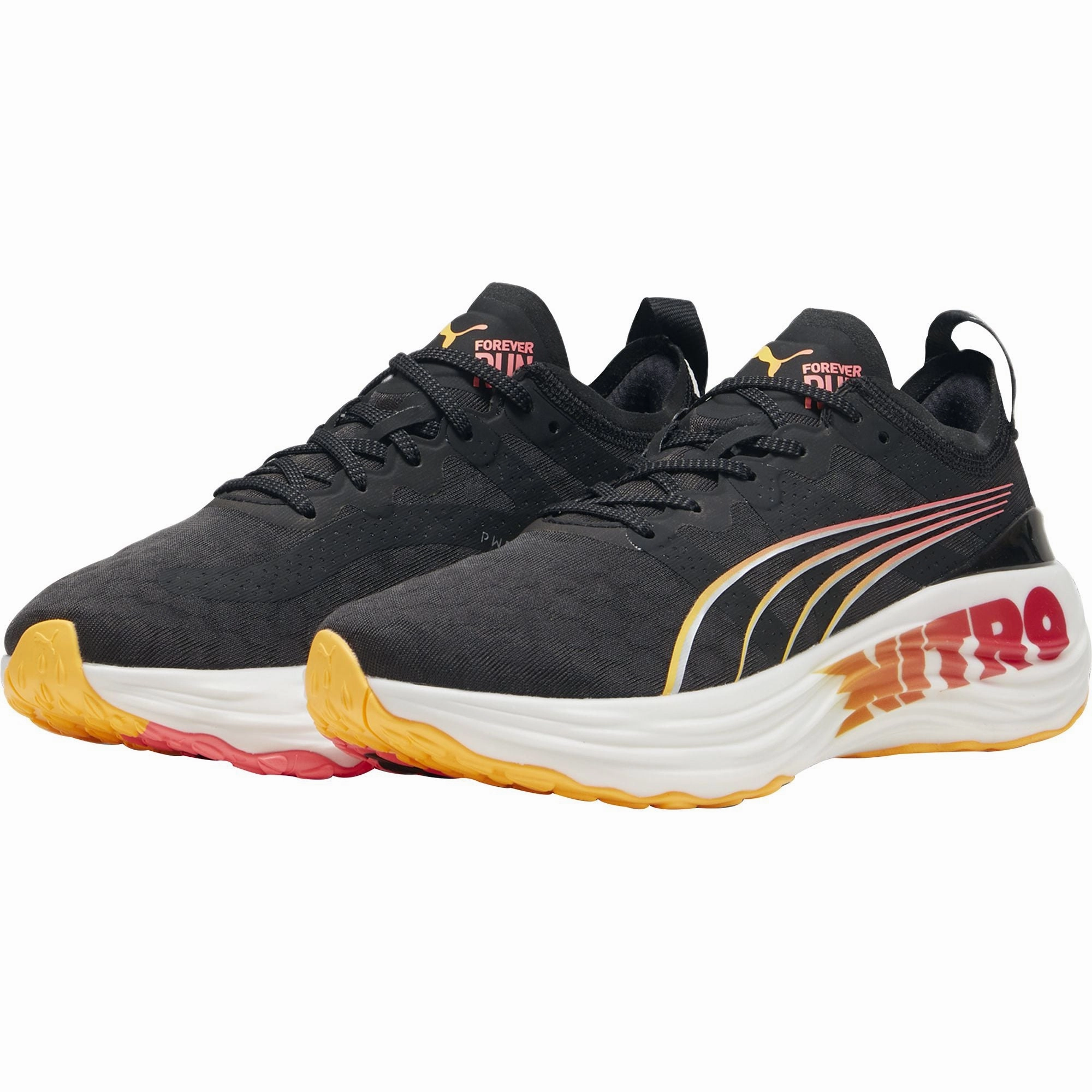 Shoes Puma Puma ForeverRun Nitro Womens Running Shoes - Black