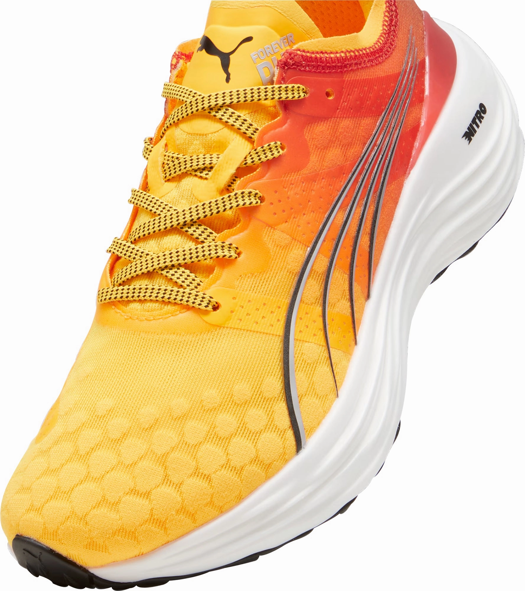 Shoes Puma Puma ForeverRun Nitro Womens Running Shoes - Orange