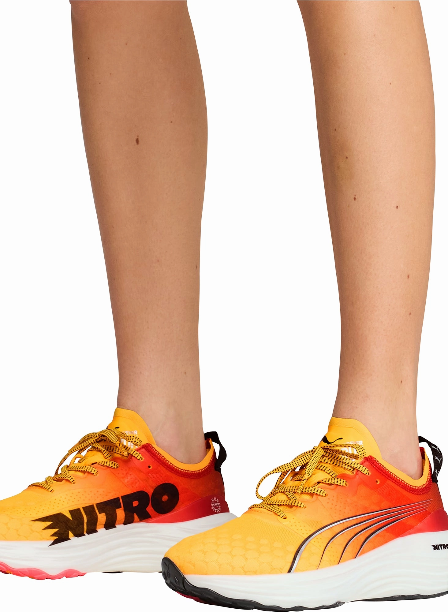 Shoes Puma Puma ForeverRun Nitro Womens Running Shoes - Orange