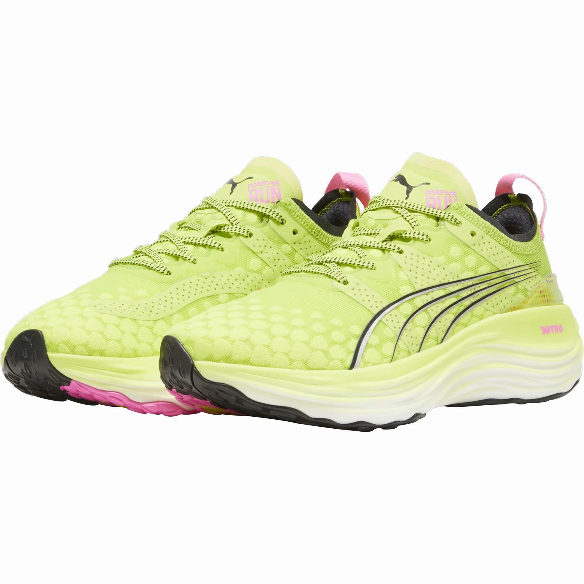Shoes Puma Puma ForeverRun Nitro Womens Running Shoes - Yellow