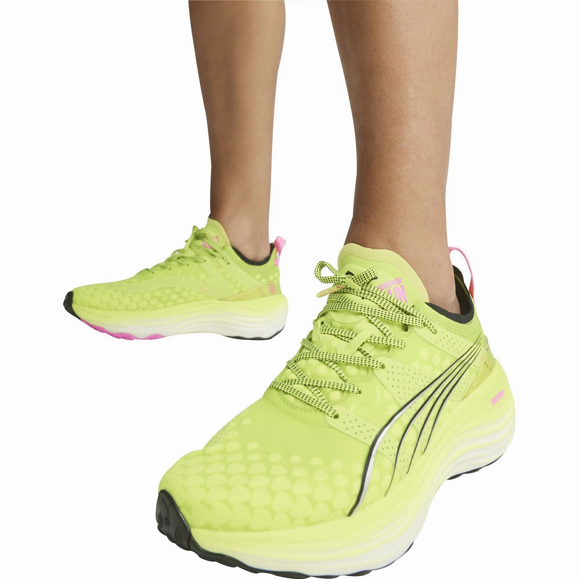 Shoes Puma Puma ForeverRun Nitro Womens Running Shoes - Yellow