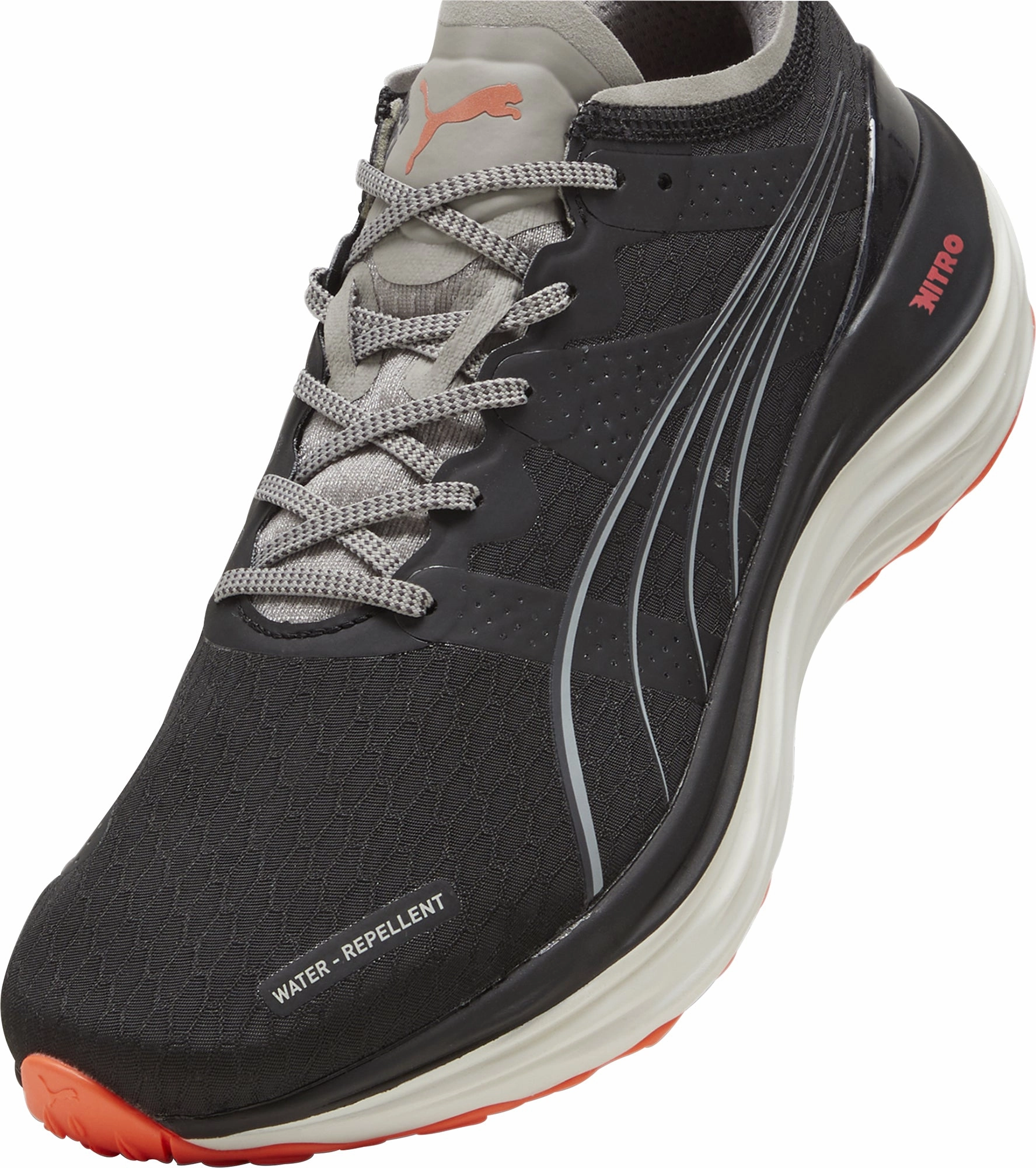 Shoes Puma Puma ForeverRun Nitro WTR Mens Running Shoes - Black
