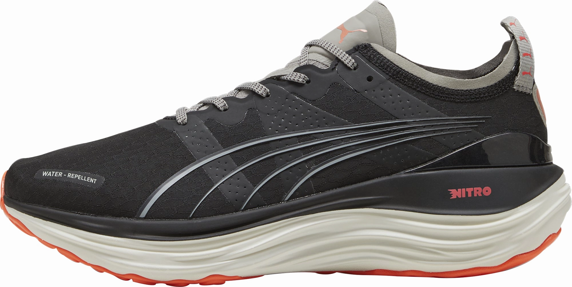 Shoes Puma Puma ForeverRun Nitro WTR Mens Running Shoes - Black