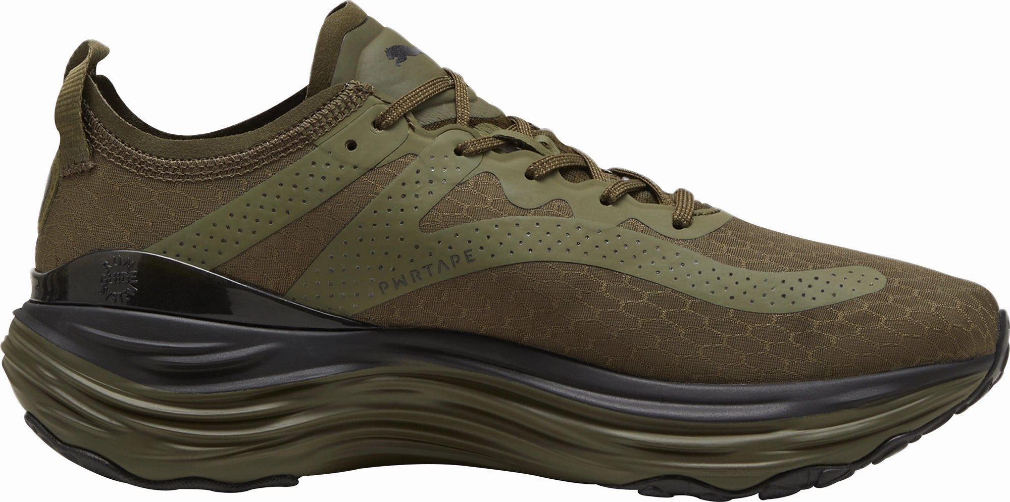 Shoes Puma Puma ForeverRun Nitro WTR Mens Running Shoes - Green