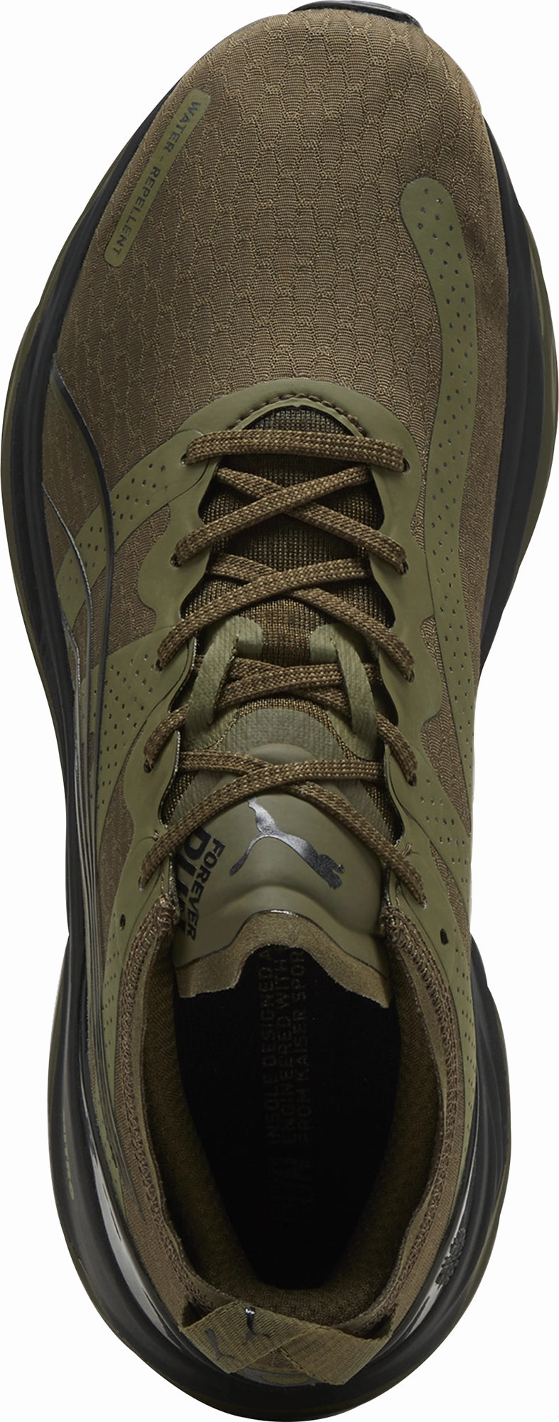 Shoes Puma Puma ForeverRun Nitro WTR Mens Running Shoes - Green