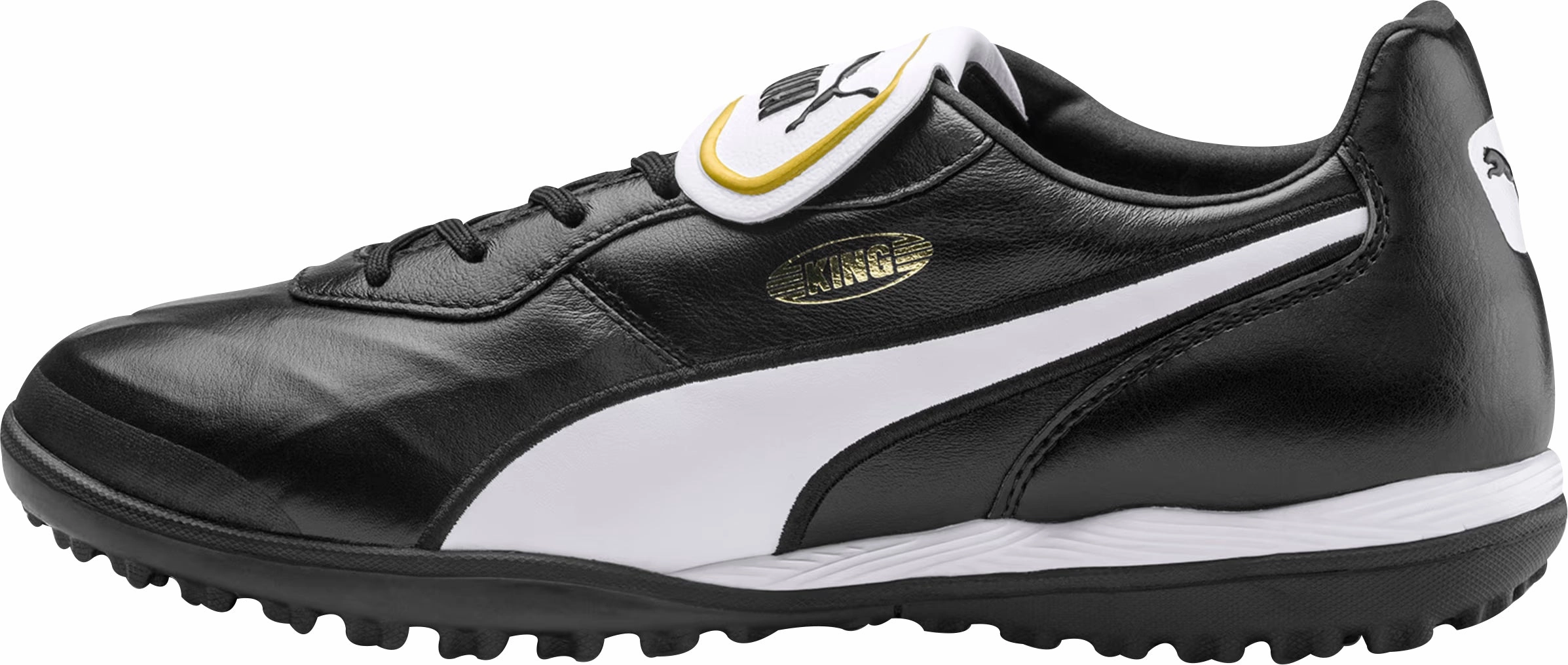 Shoes Puma Puma King Top TT Astro Turf Mens Football Boots - Black