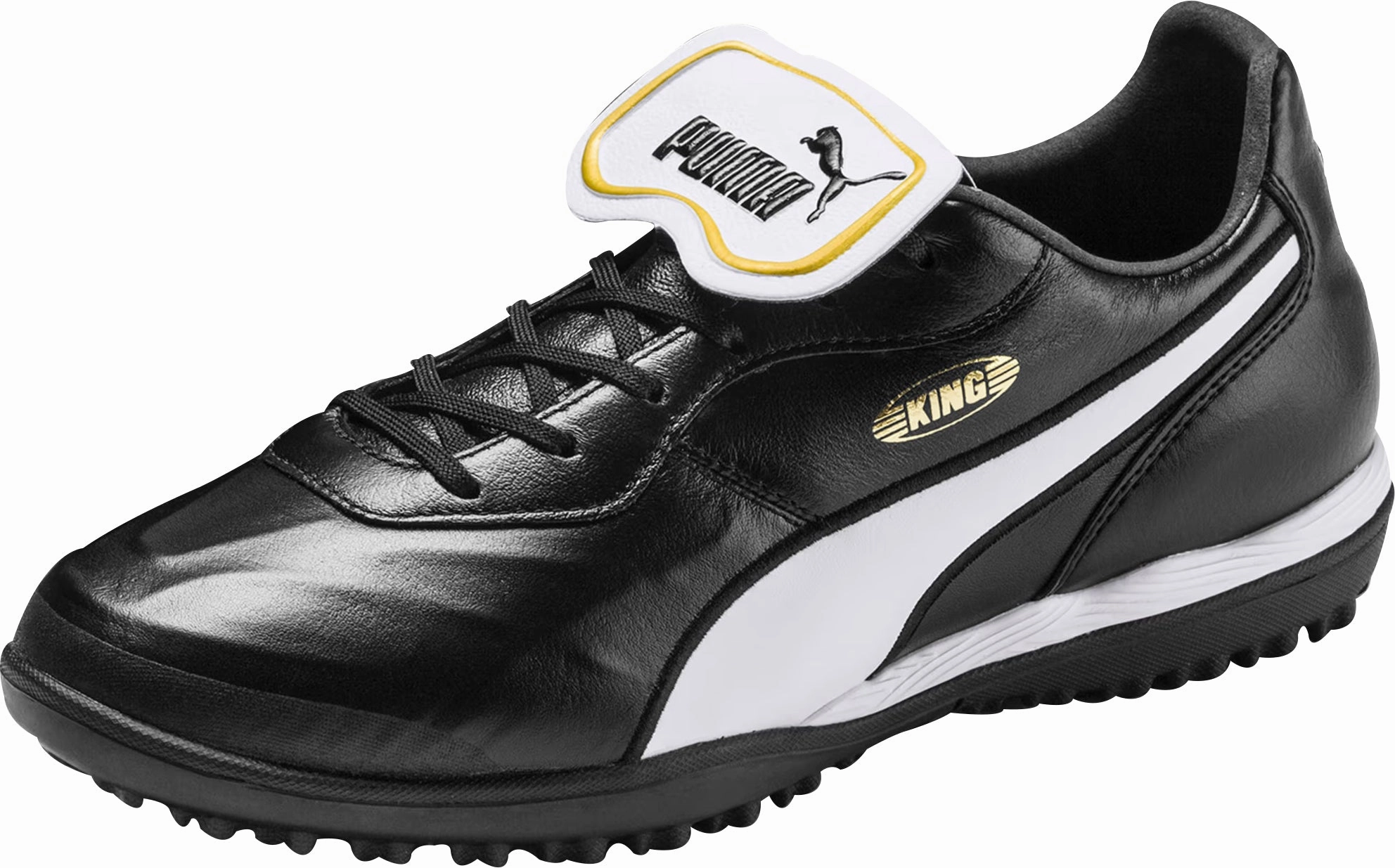 Shoes Puma Puma King Top TT Astro Turf Mens Football Boots - Black