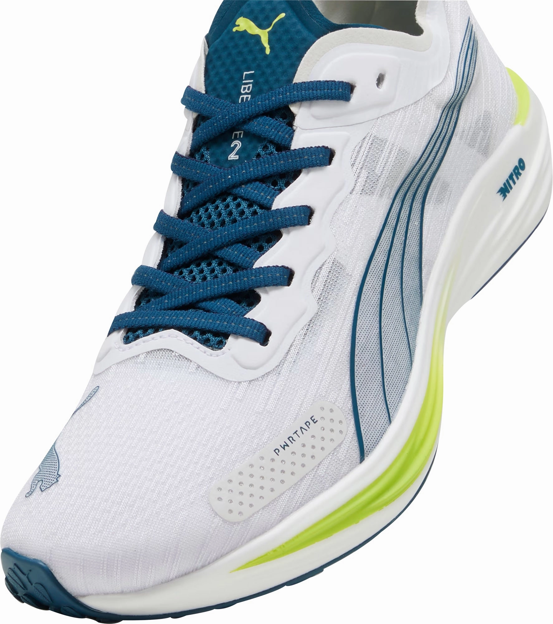 Shoes Puma Puma Liberate Nitro 2 Mens Running Shoes - White