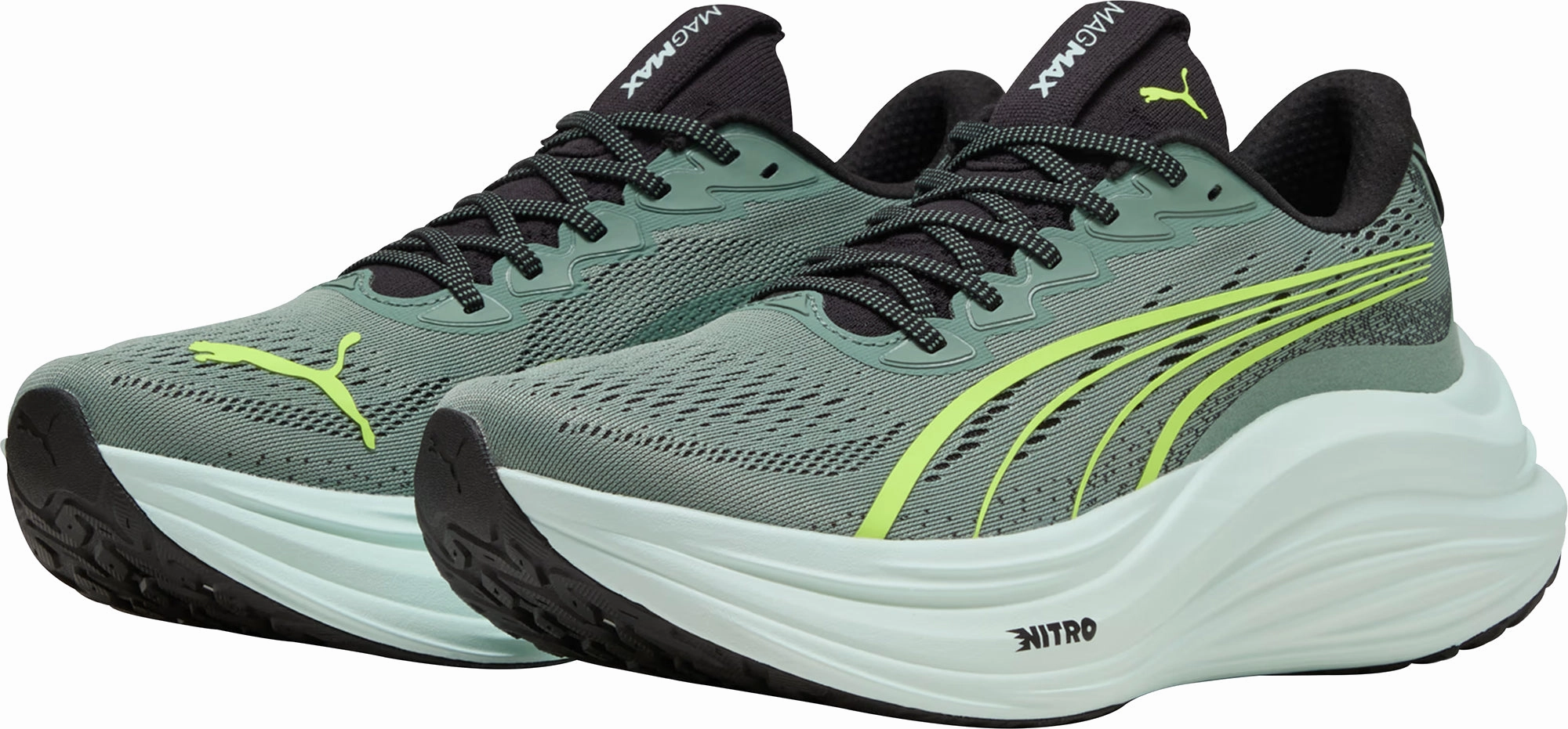 Shoes Puma Puma MagMax Nitro Mens Running Shoes - Green