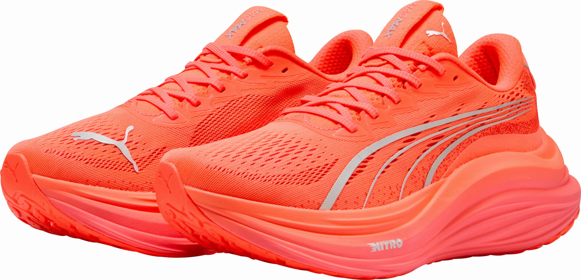 Shoes Puma Puma MagMax Nitro Mens Running Shoes - Red