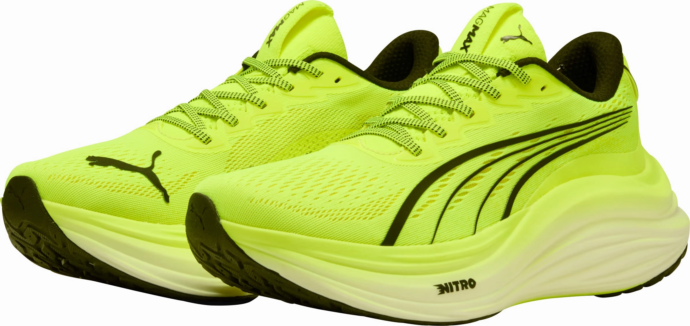 Shoes Puma Puma MagMax Nitro Mens Running Shoes - Yellow