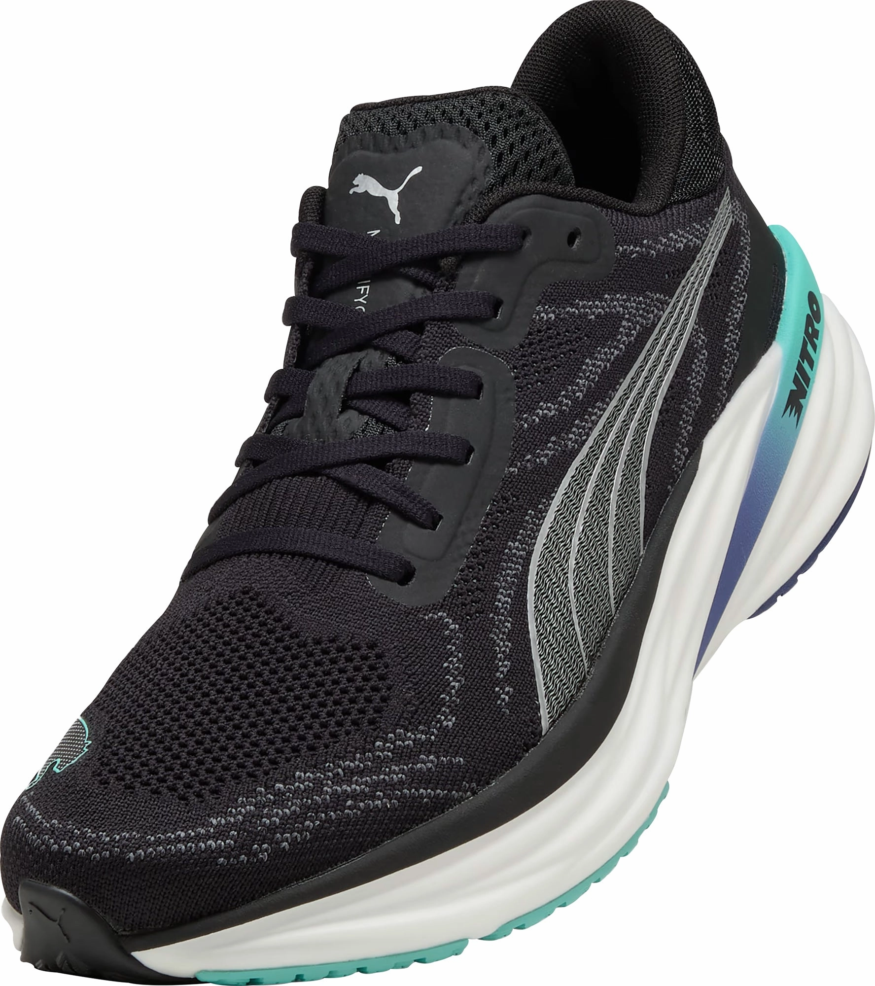 Shoes Puma Puma Magnify Nitro 2 Mens Running Shoes - Black