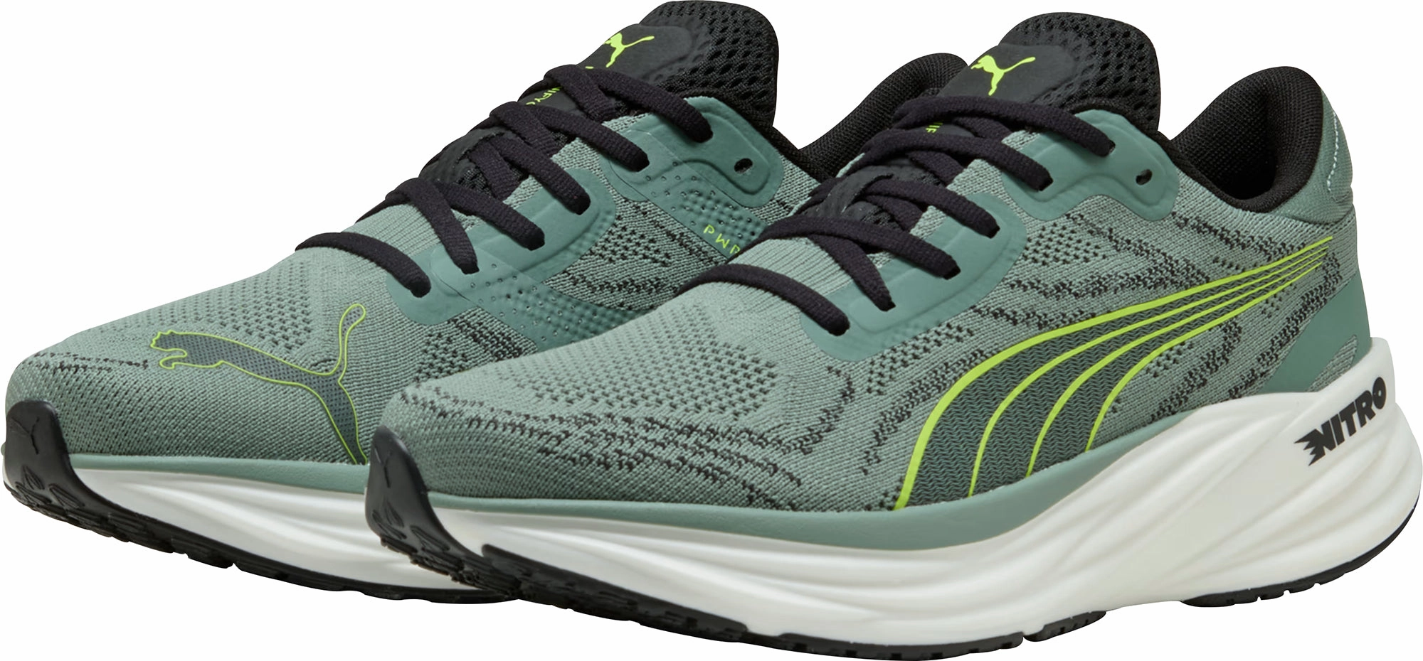Shoes Puma Puma Magnify Nitro 2 Mens Running Shoes - Green