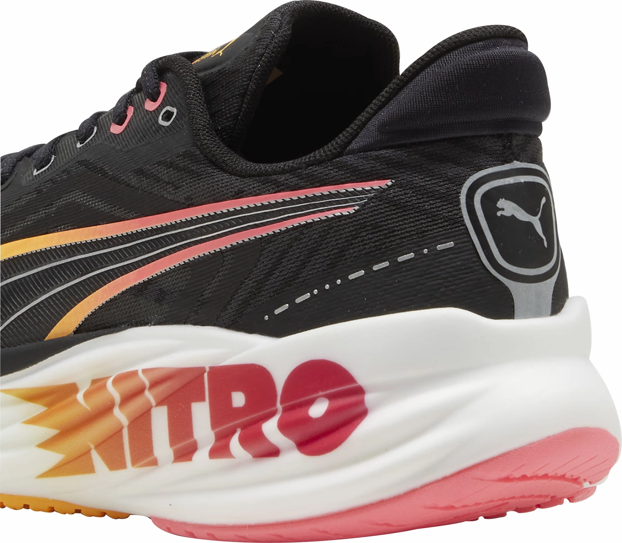 Shoes Puma Puma Magnify Nitro 2 Tech Mens Running Shoes - Black